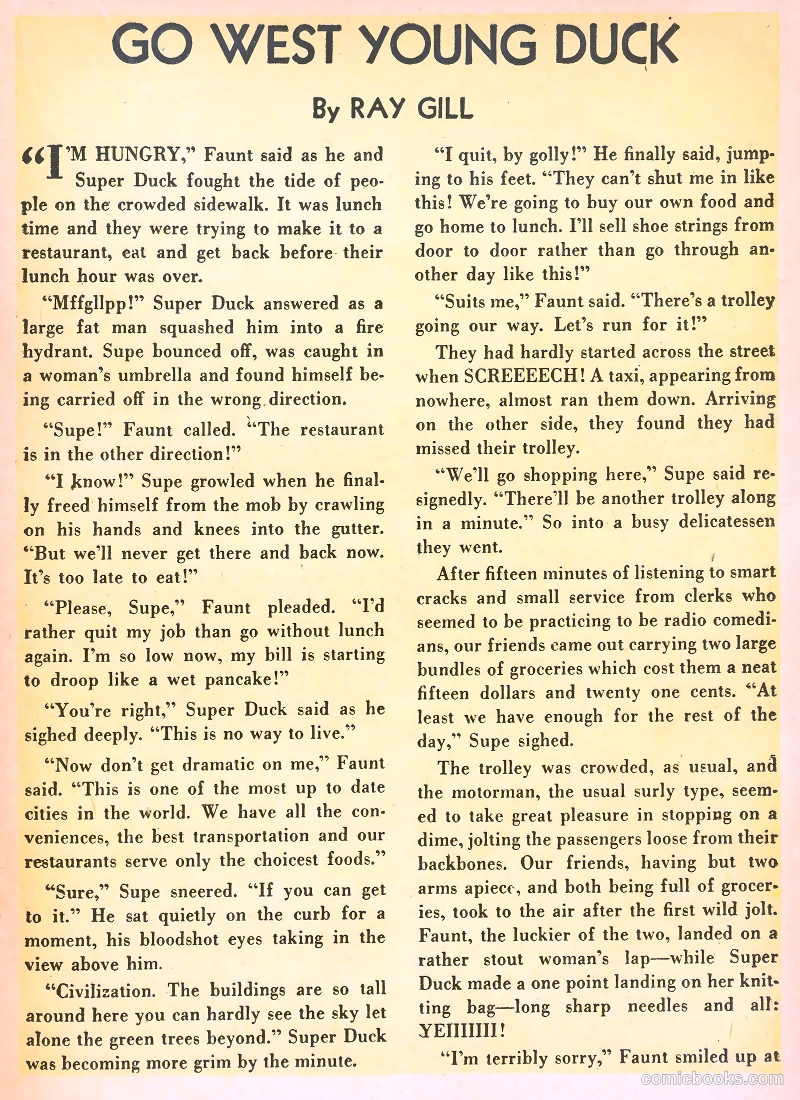 Super Duck Comics #24 — page 31 of 52