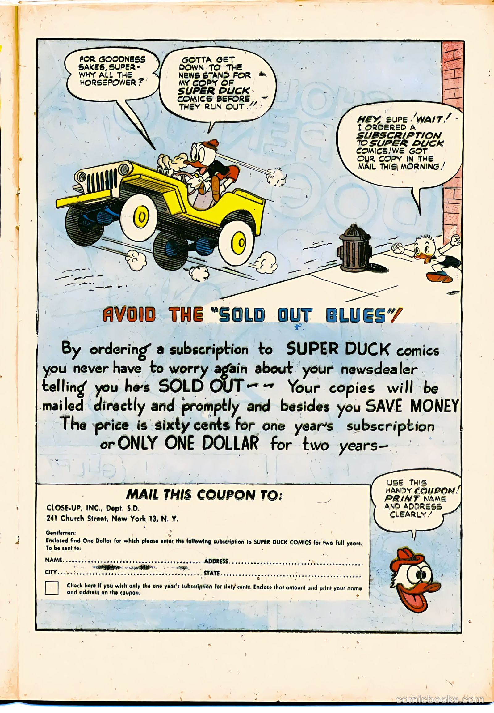 Super Duck Comics #25 — page 23 of 52