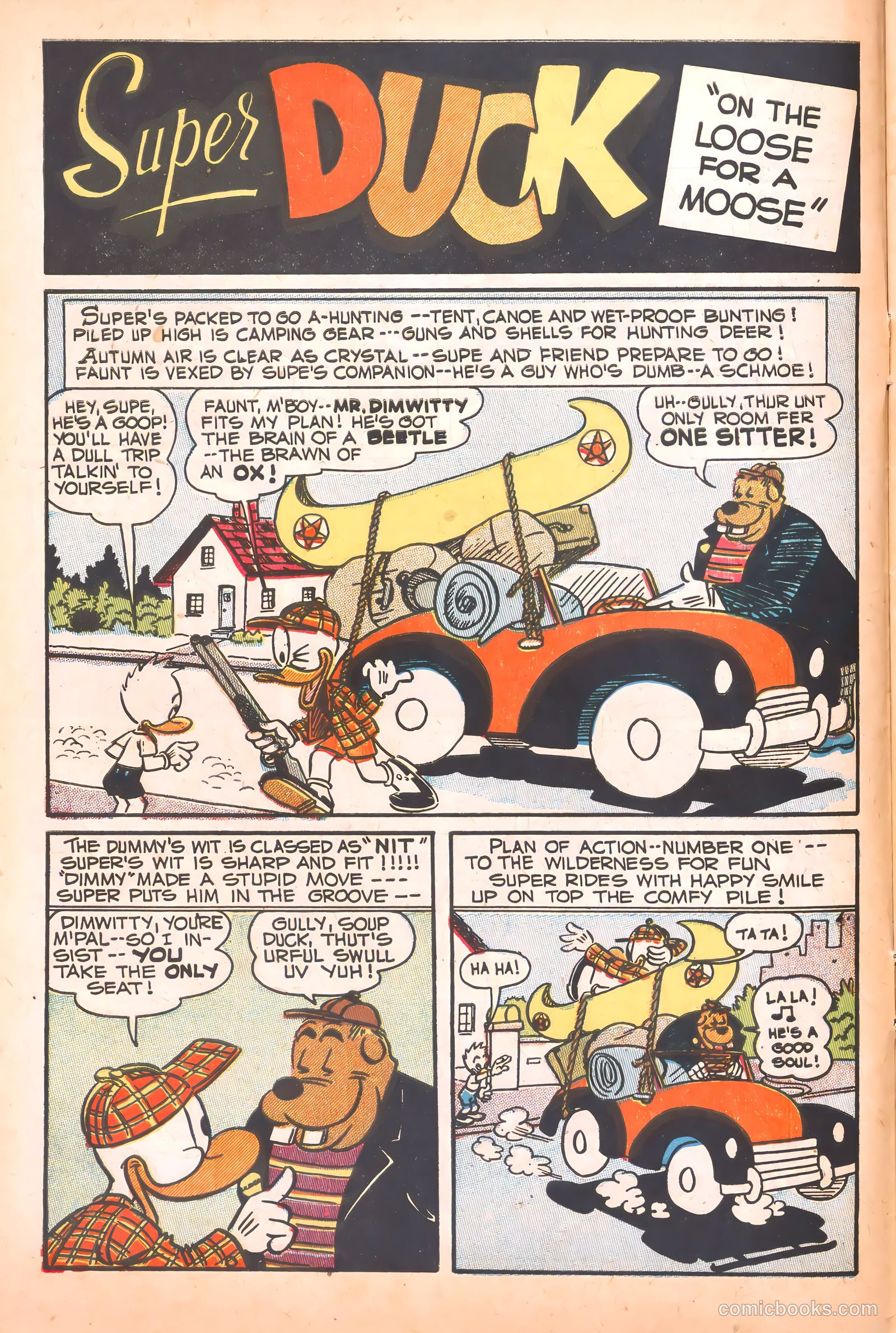Super Duck Comics #27 — page 12 of 52