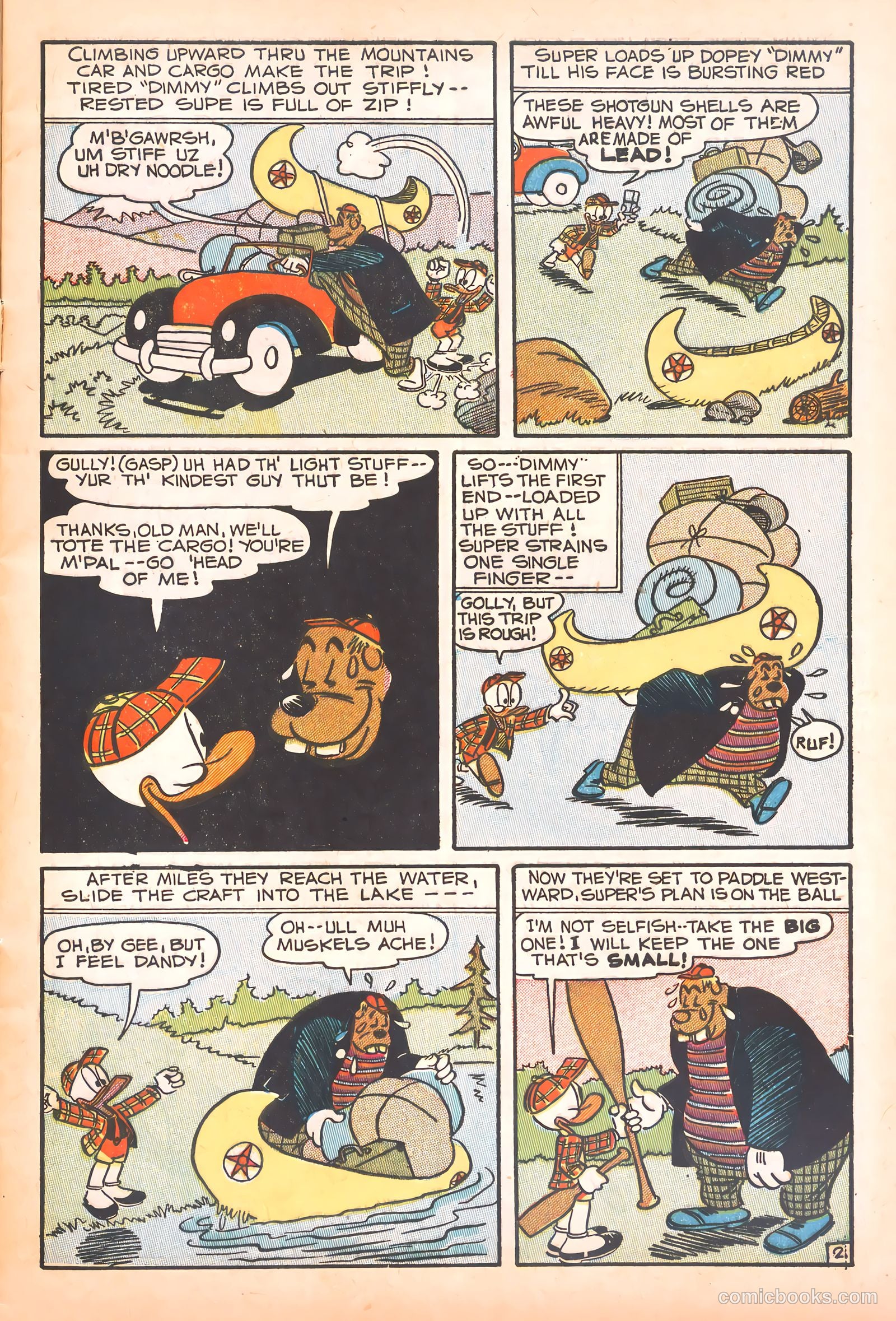 Super Duck Comics #27 — page 13 of 52