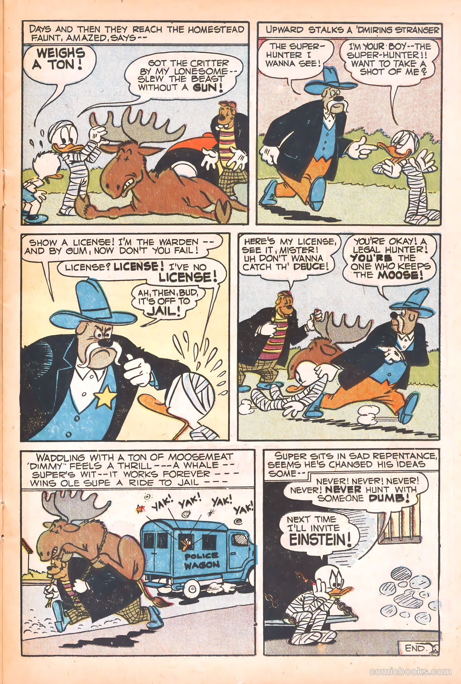 Super Duck Comics #27 — page 17 of 52