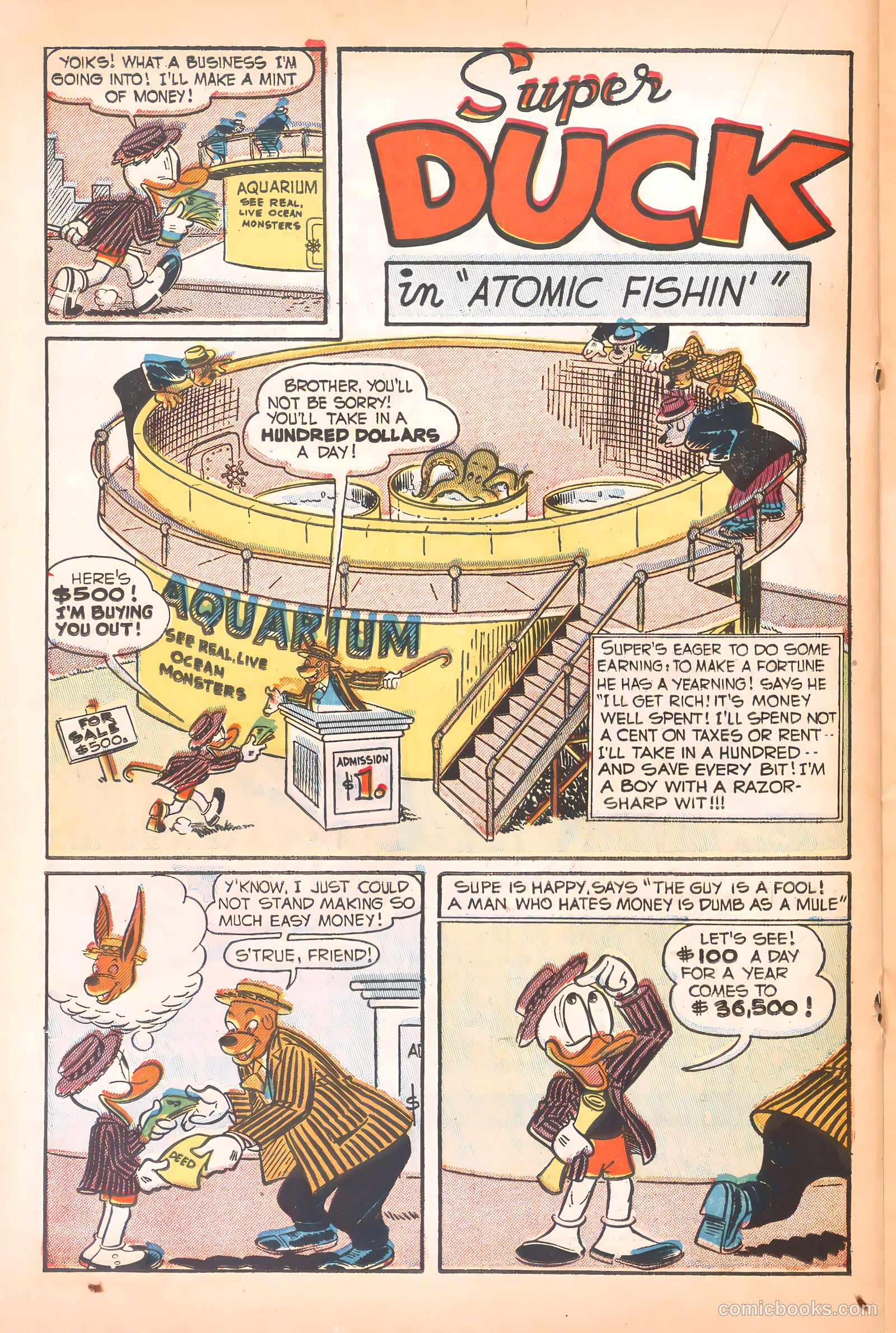 Super Duck Comics #27 — page 32 of 52