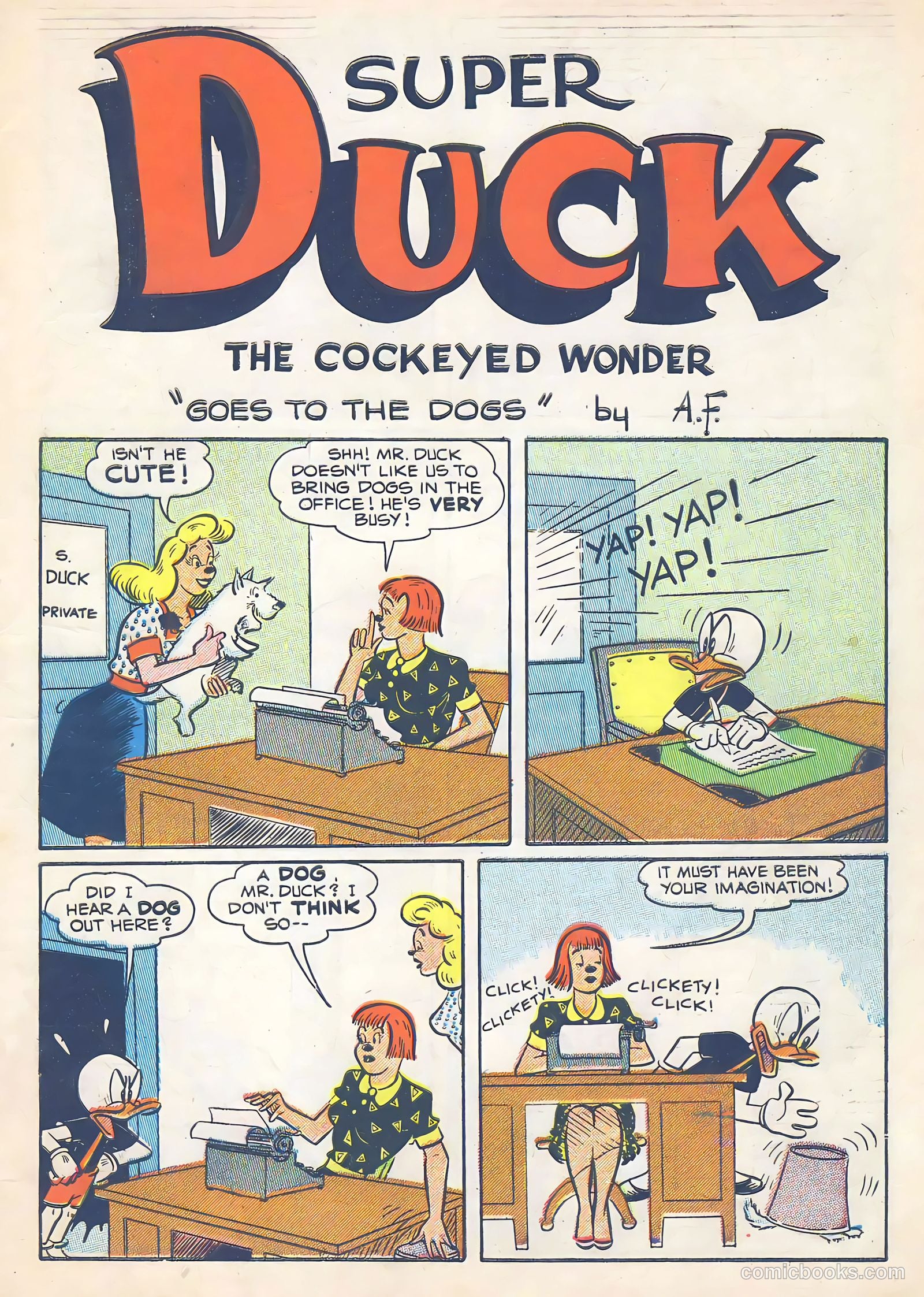 Super Duck Comics #28 — page 3 of 52