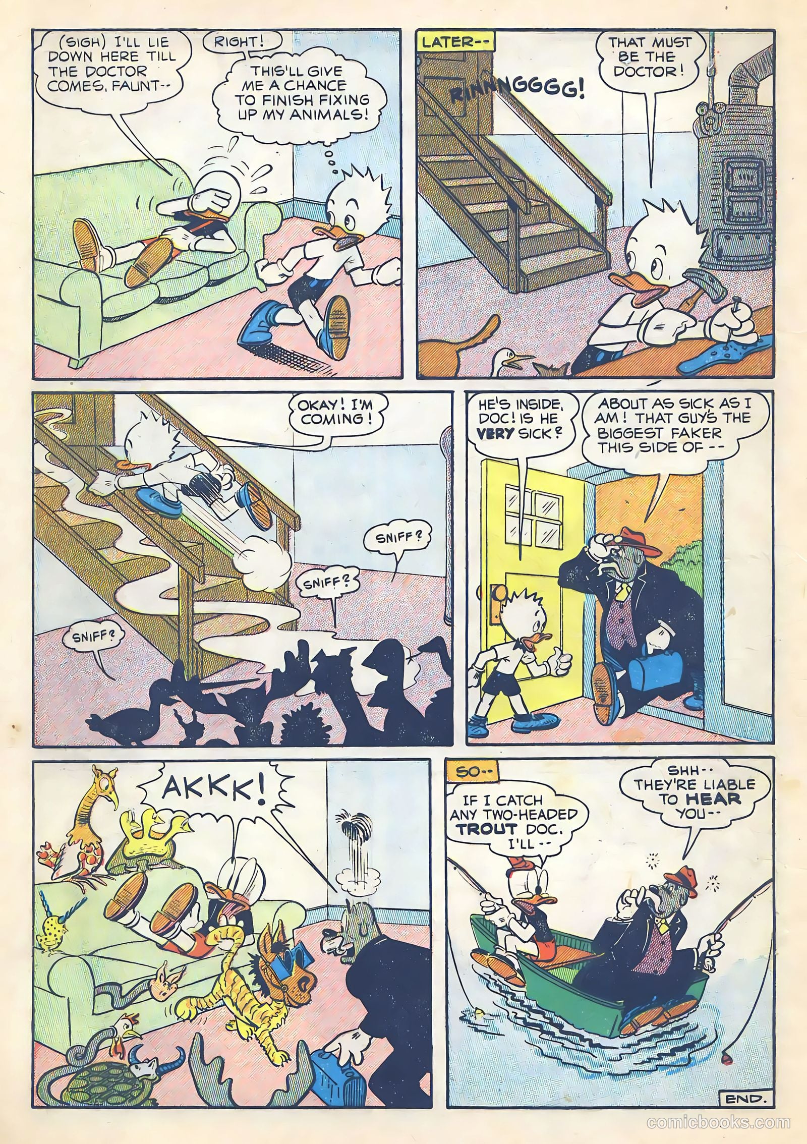 Super Duck Comics #28 — page 10 of 52
