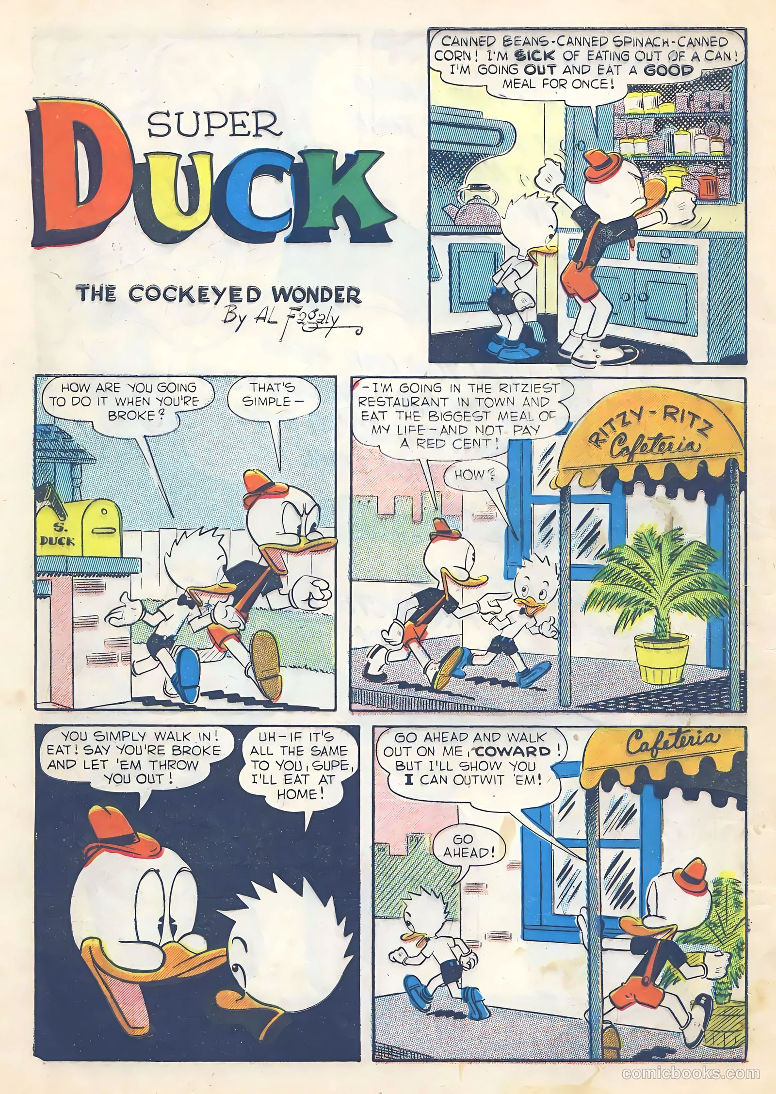 Super Duck Comics #28 — page 12 of 52