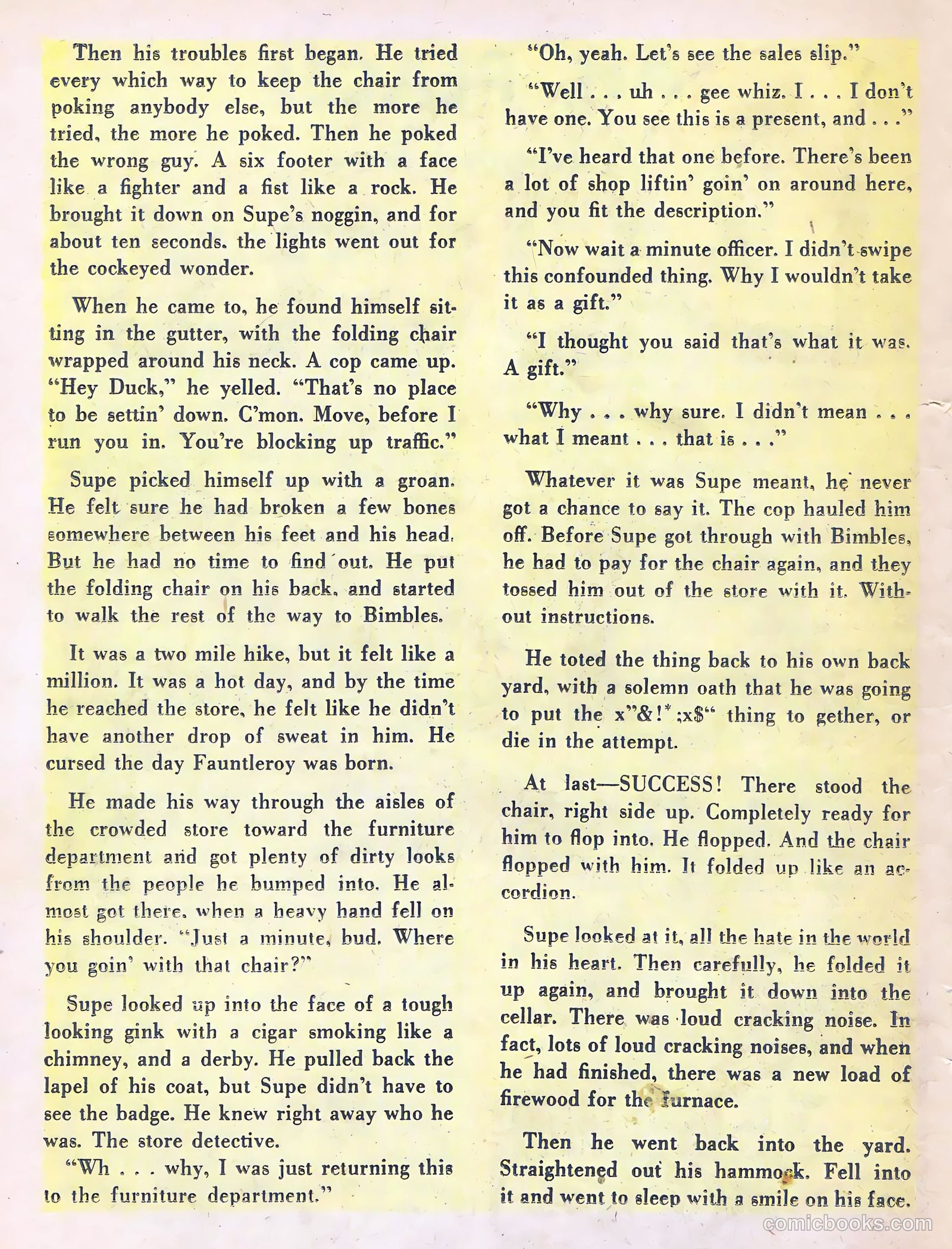 Super Duck Comics #28 — page 38 of 52