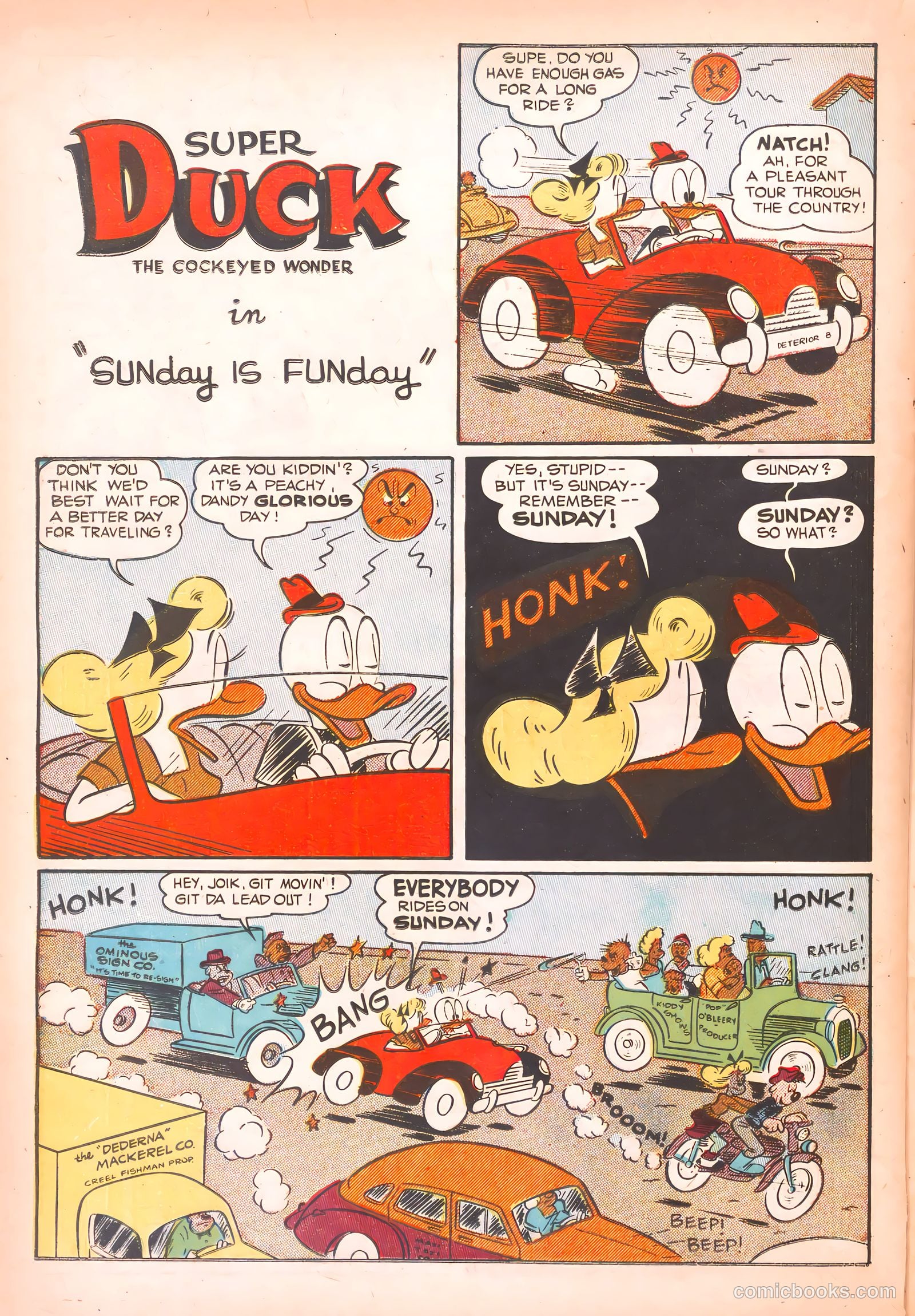 Super Duck Comics #29 — page 32 of 52