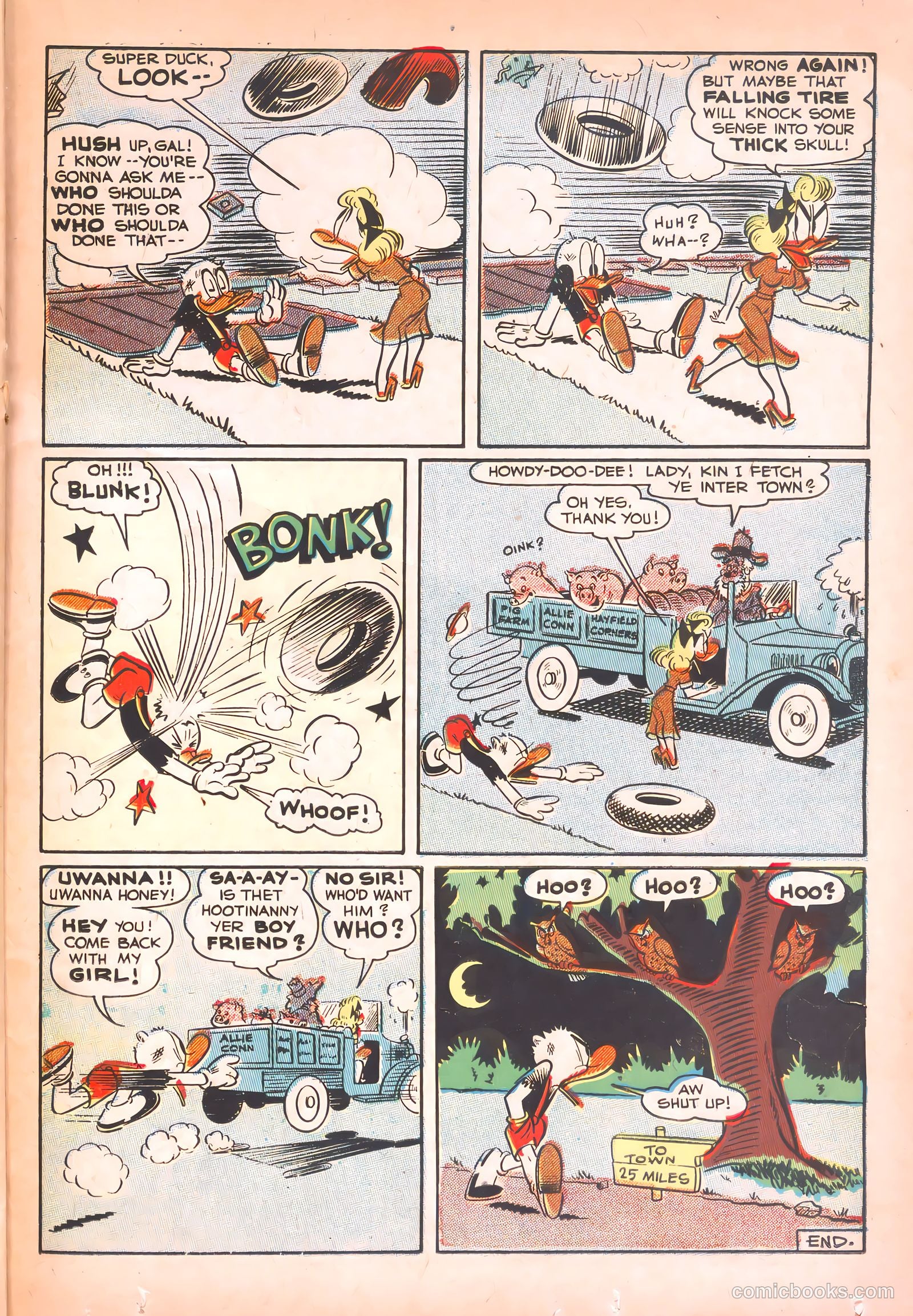 Super Duck Comics #29 — page 35 of 52