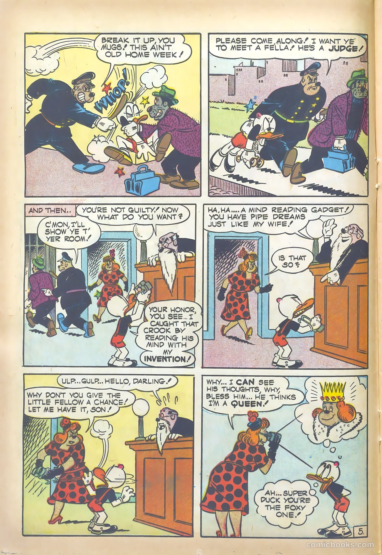 Super Duck Comics #30 — page 16 of 52