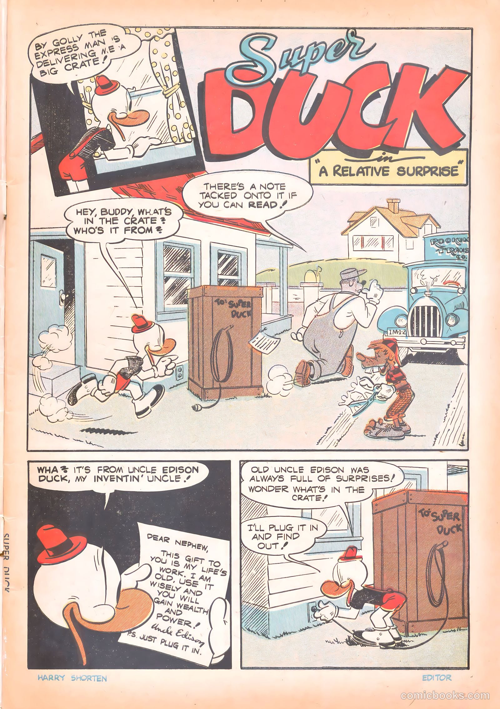 Super Duck Comics #31 — page 3 of 52