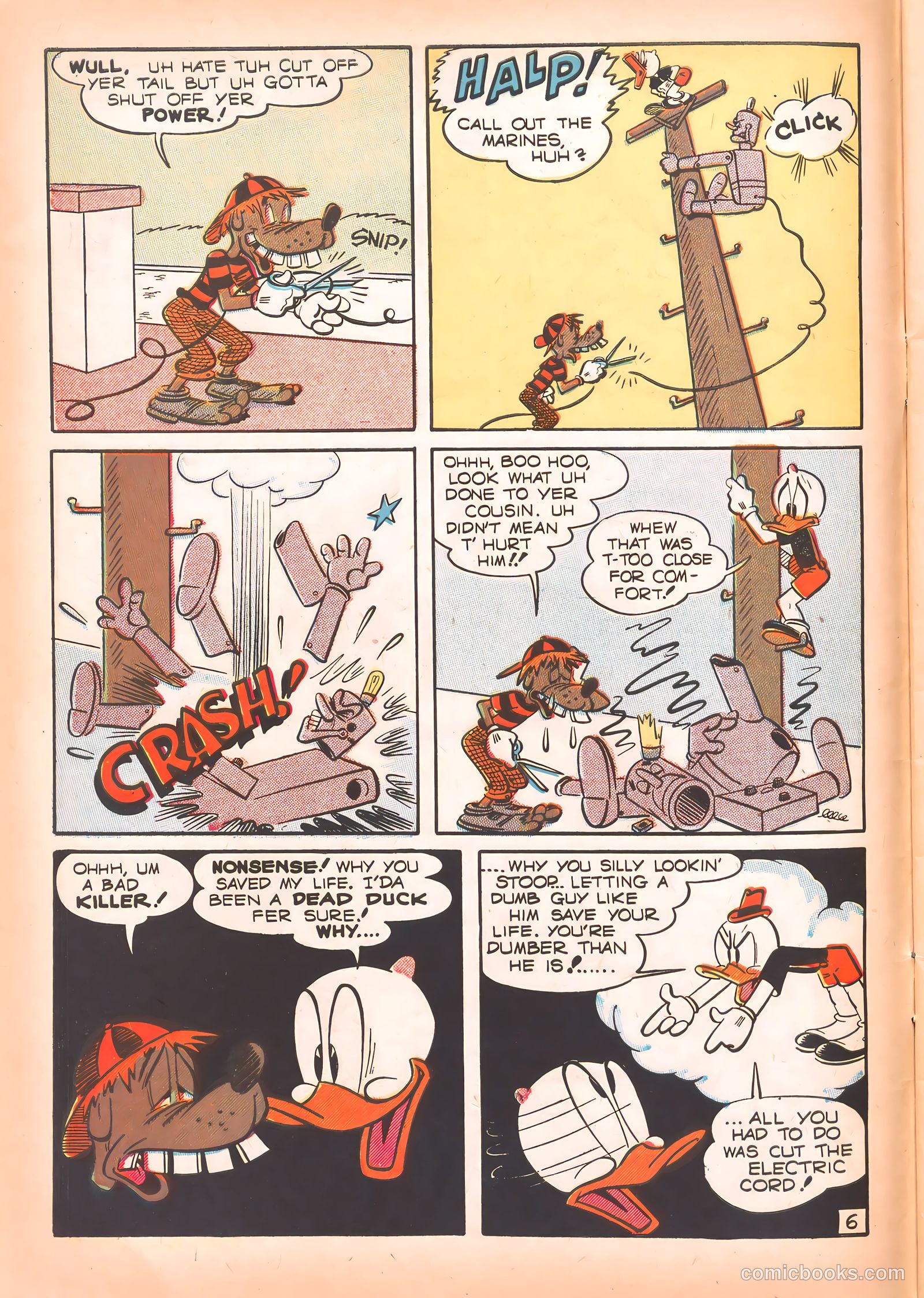 Super Duck Comics #31 — page 8 of 52