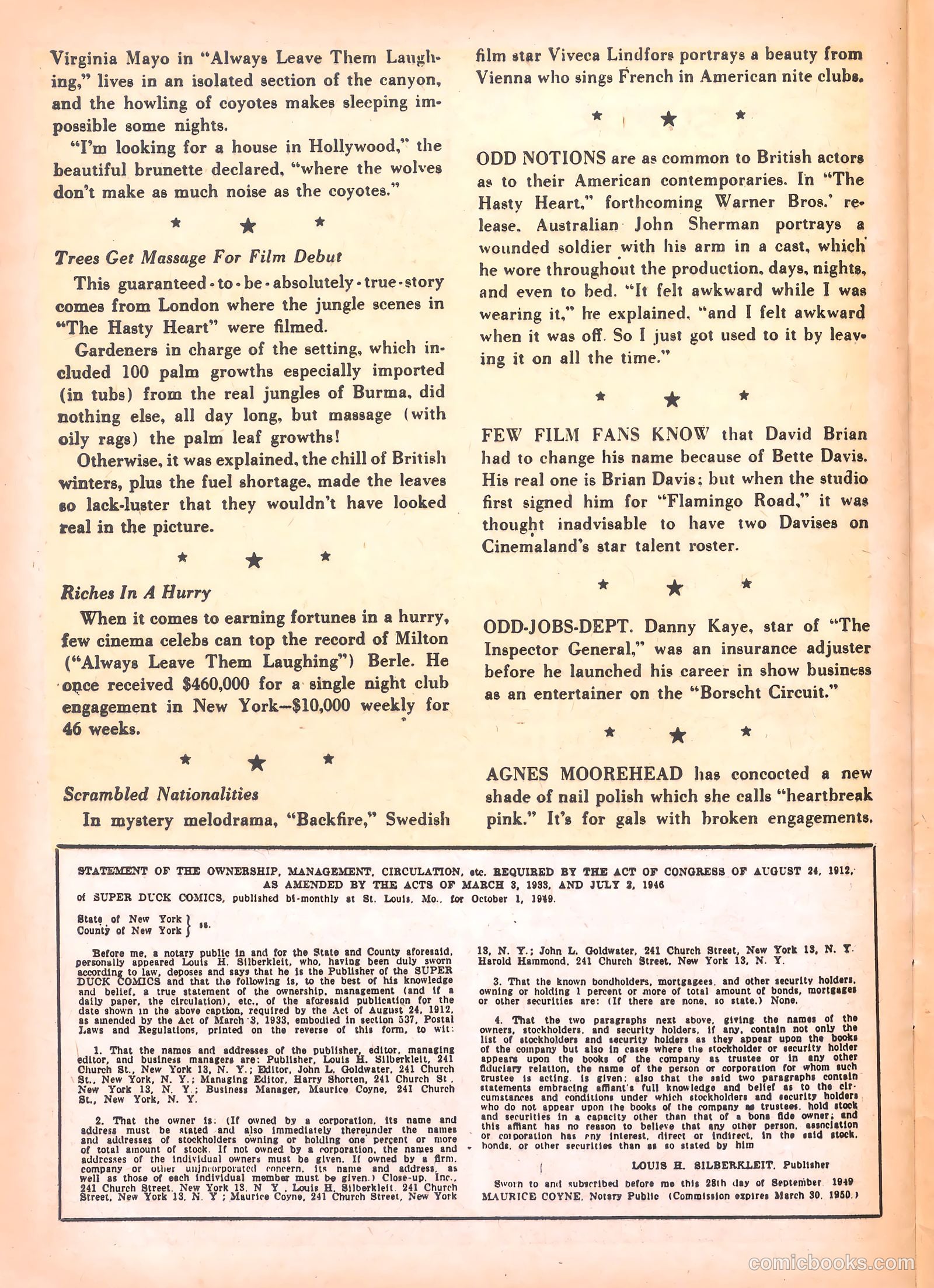Super Duck Comics #31 — page 40 of 52