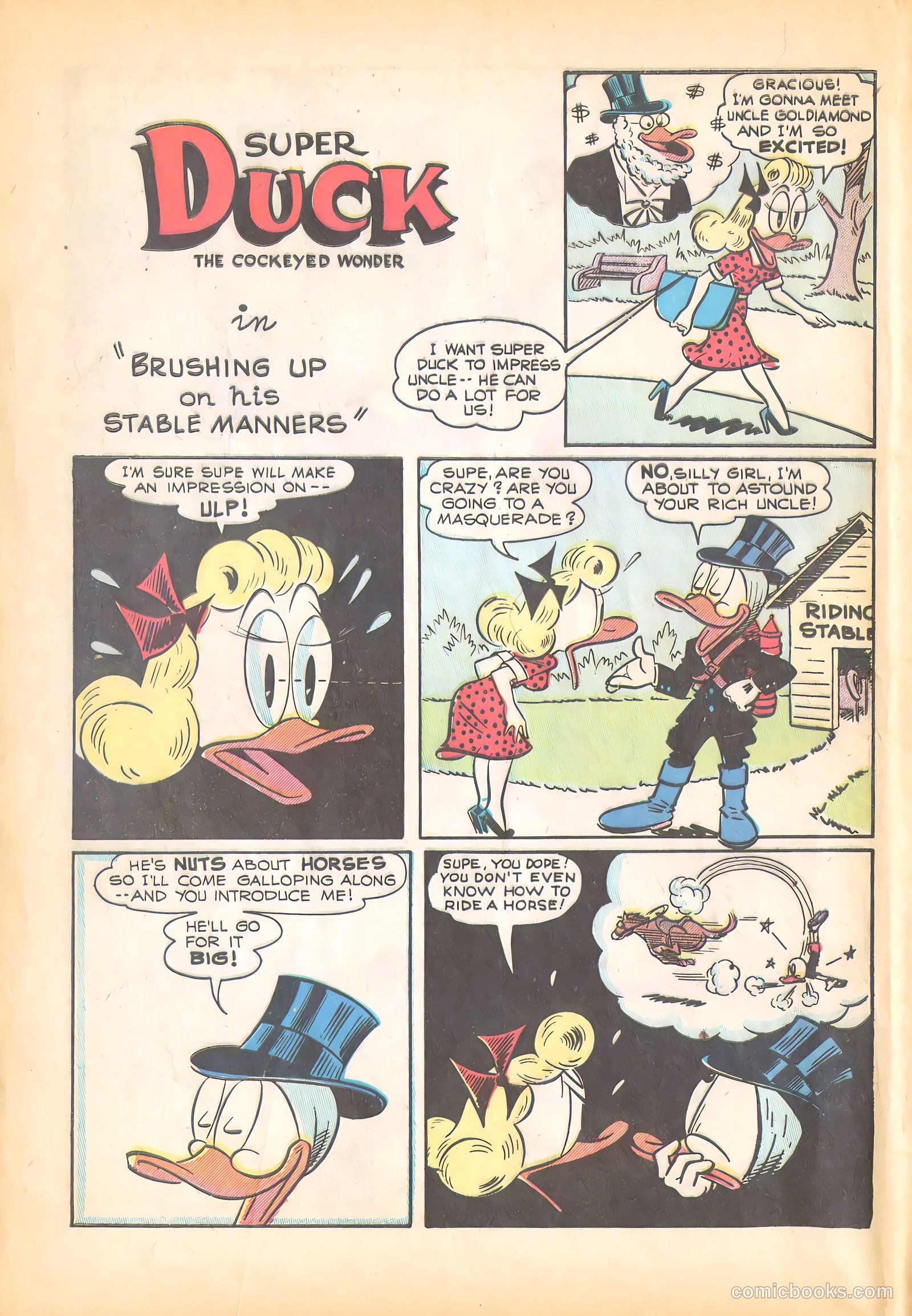 Super Duck Comics #33 — page 10 of 52