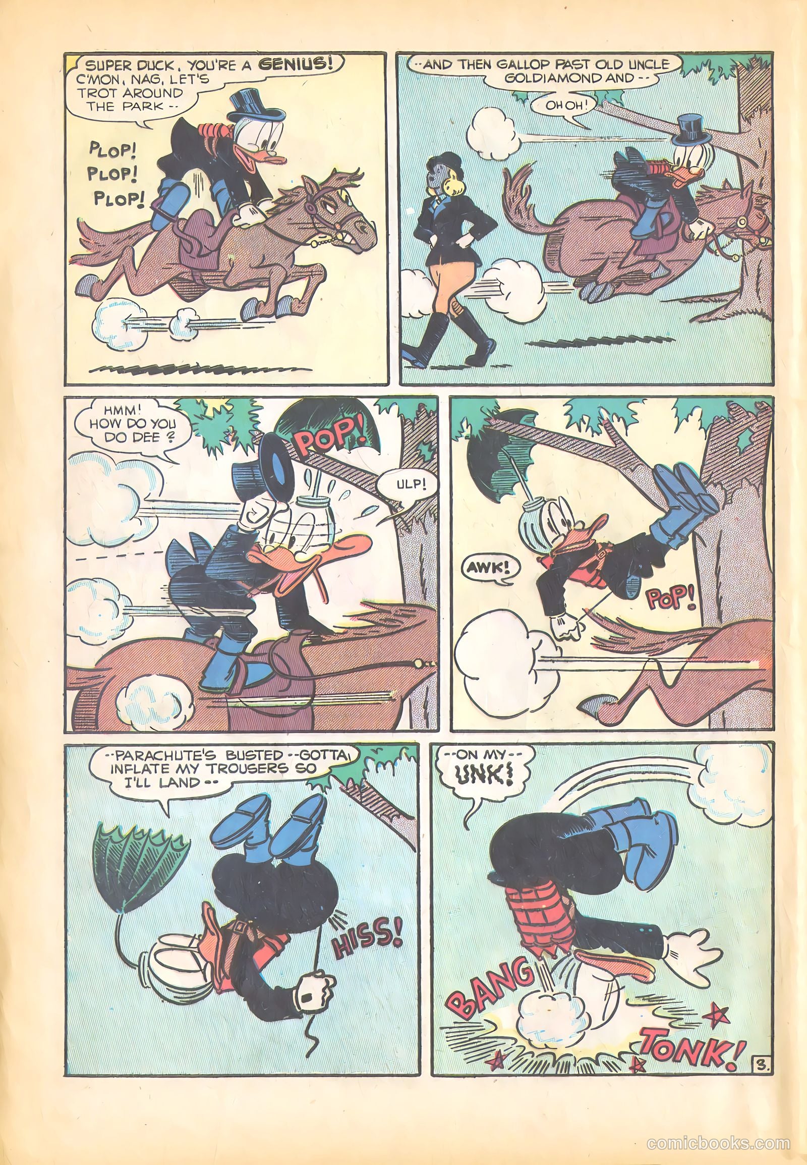 Super Duck Comics #33 — page 12 of 52