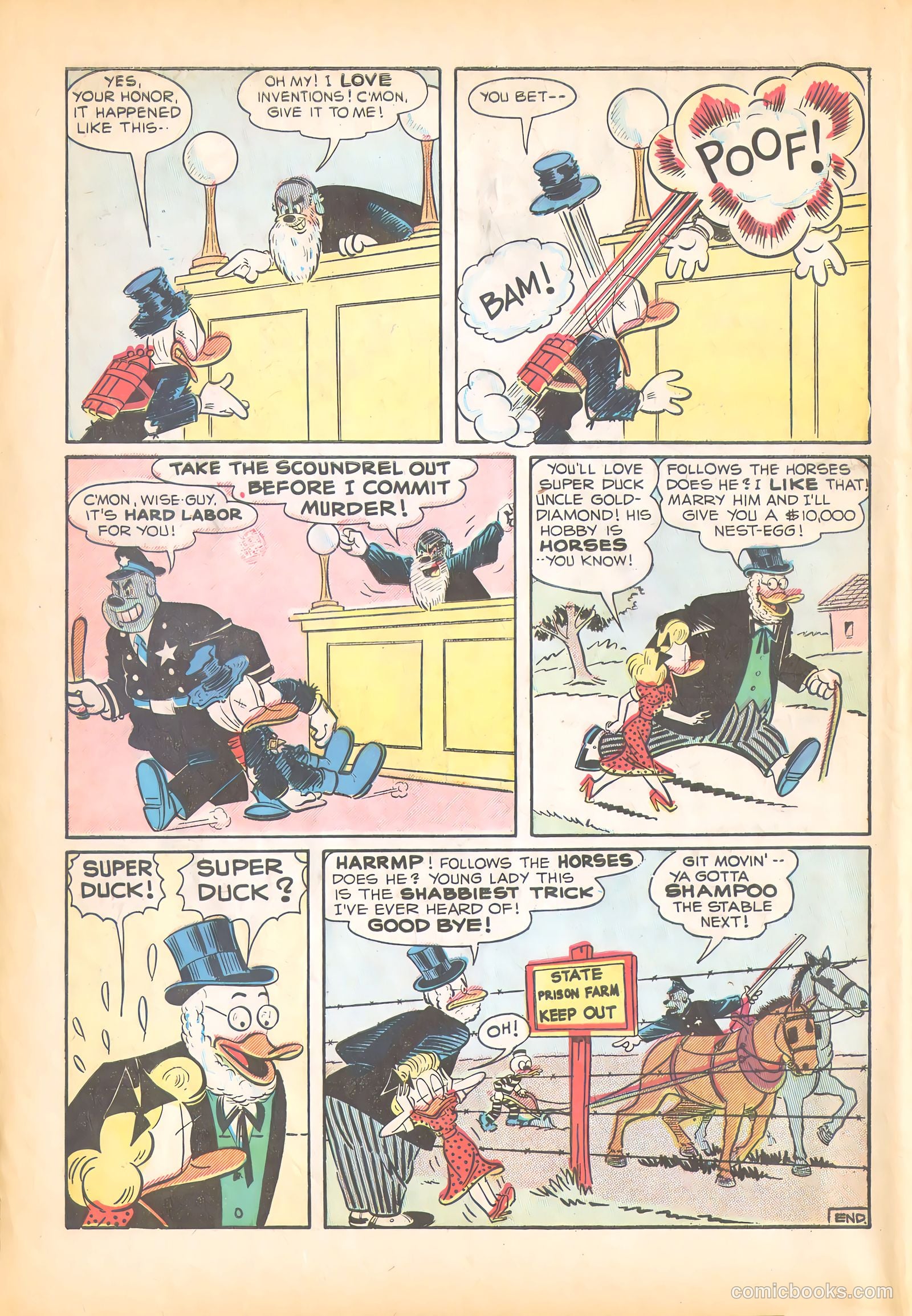 Super Duck Comics #33 — page 14 of 52