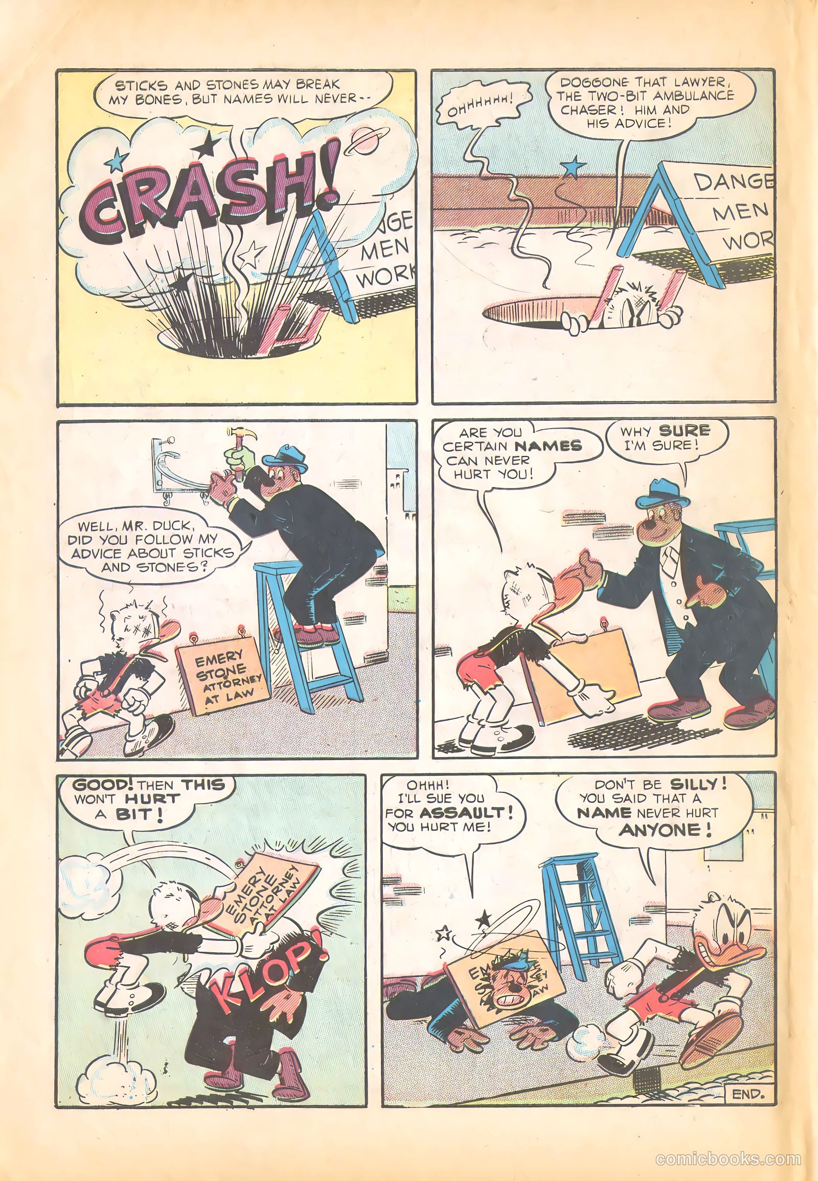 Super Duck Comics #33 — page 44 of 52