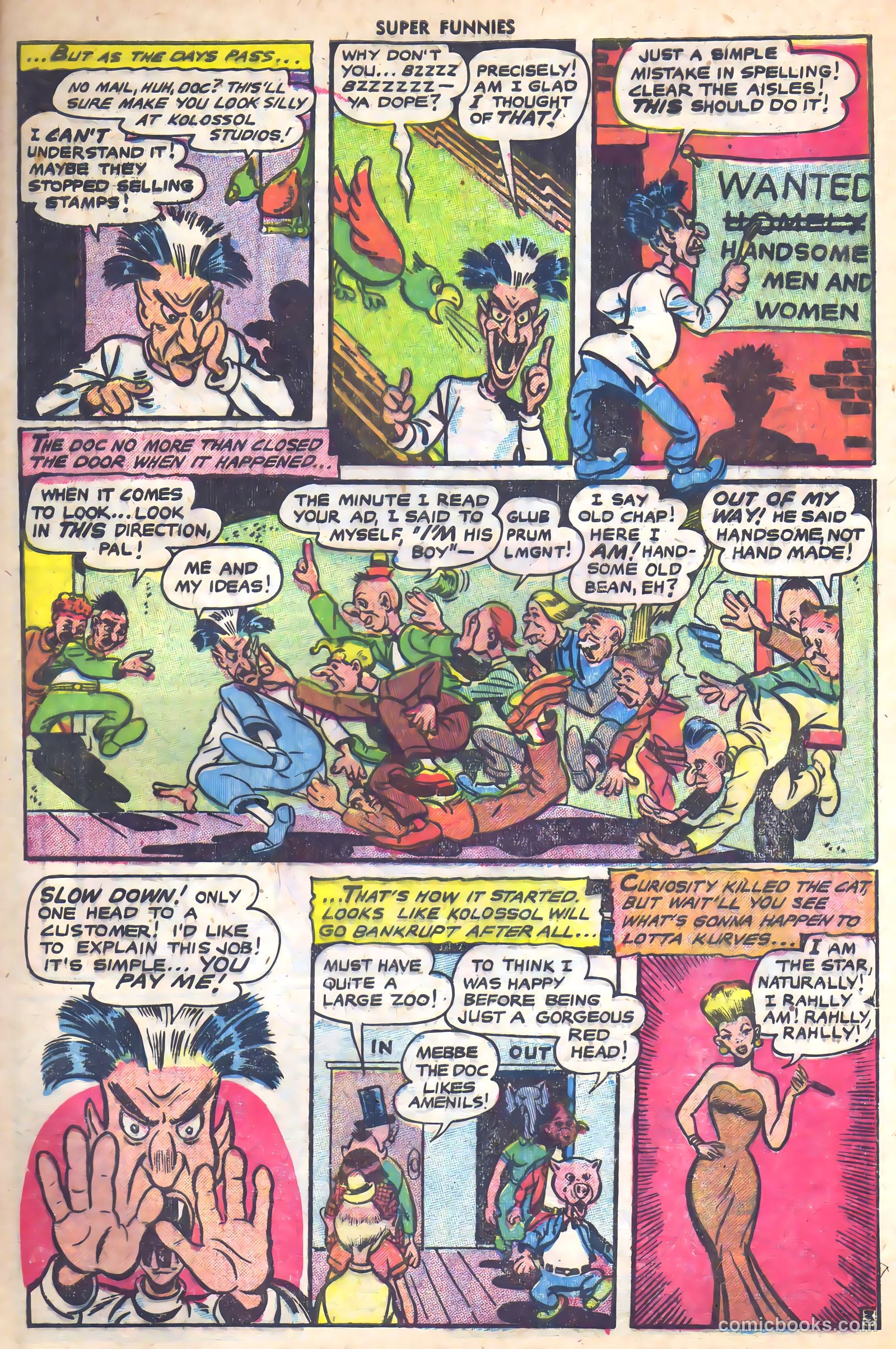 Super Funnies #2 — page 5 of 36
