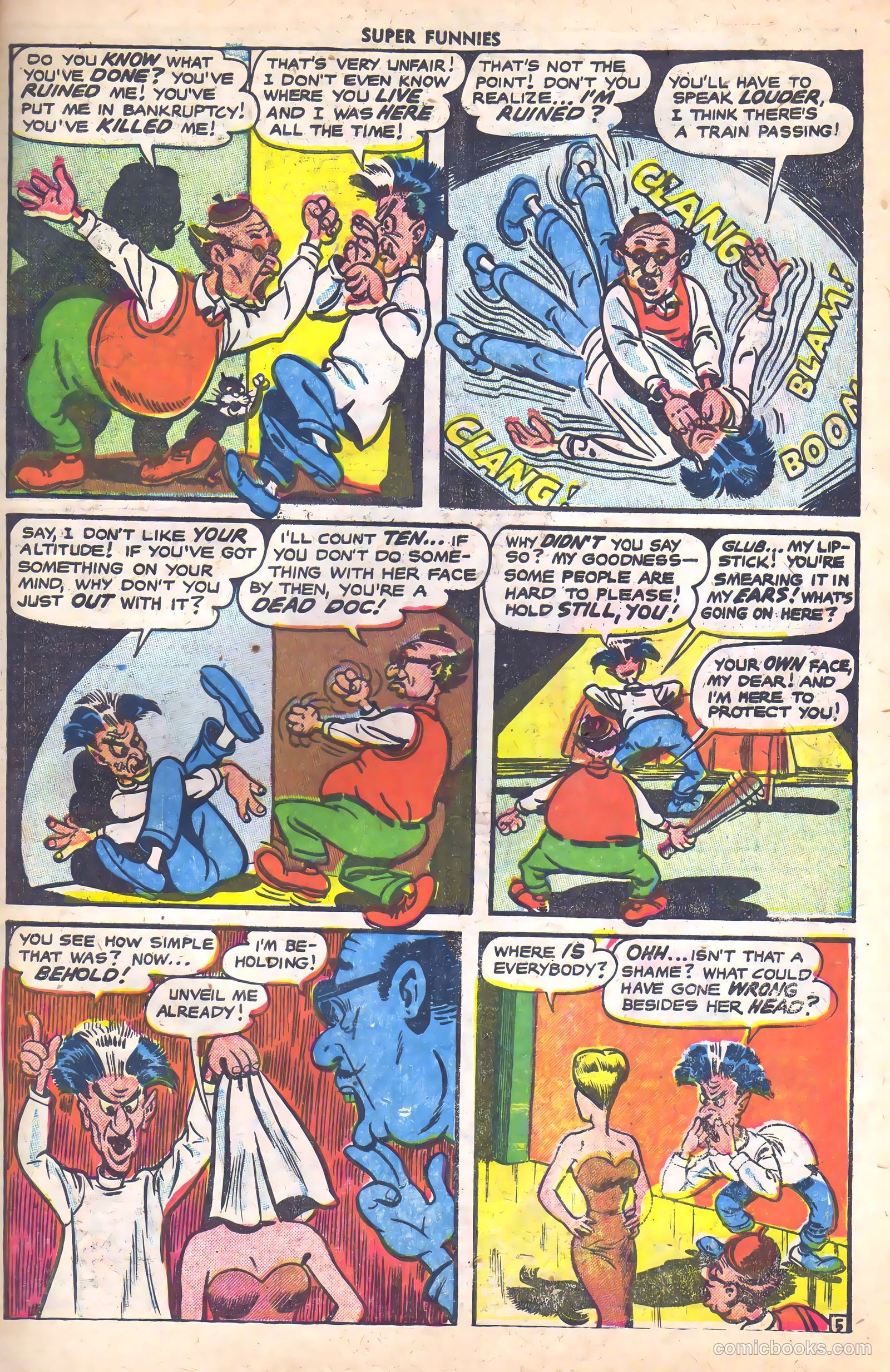 Super Funnies #2 — page 7 of 36