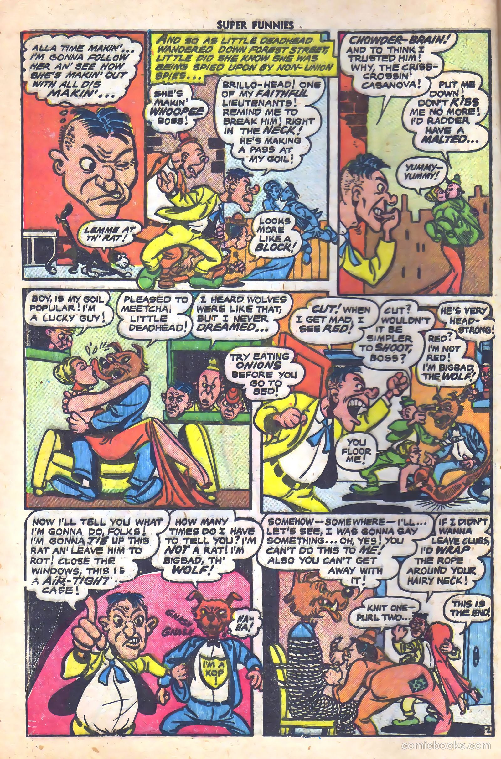 Super Funnies #2 — page 12 of 36