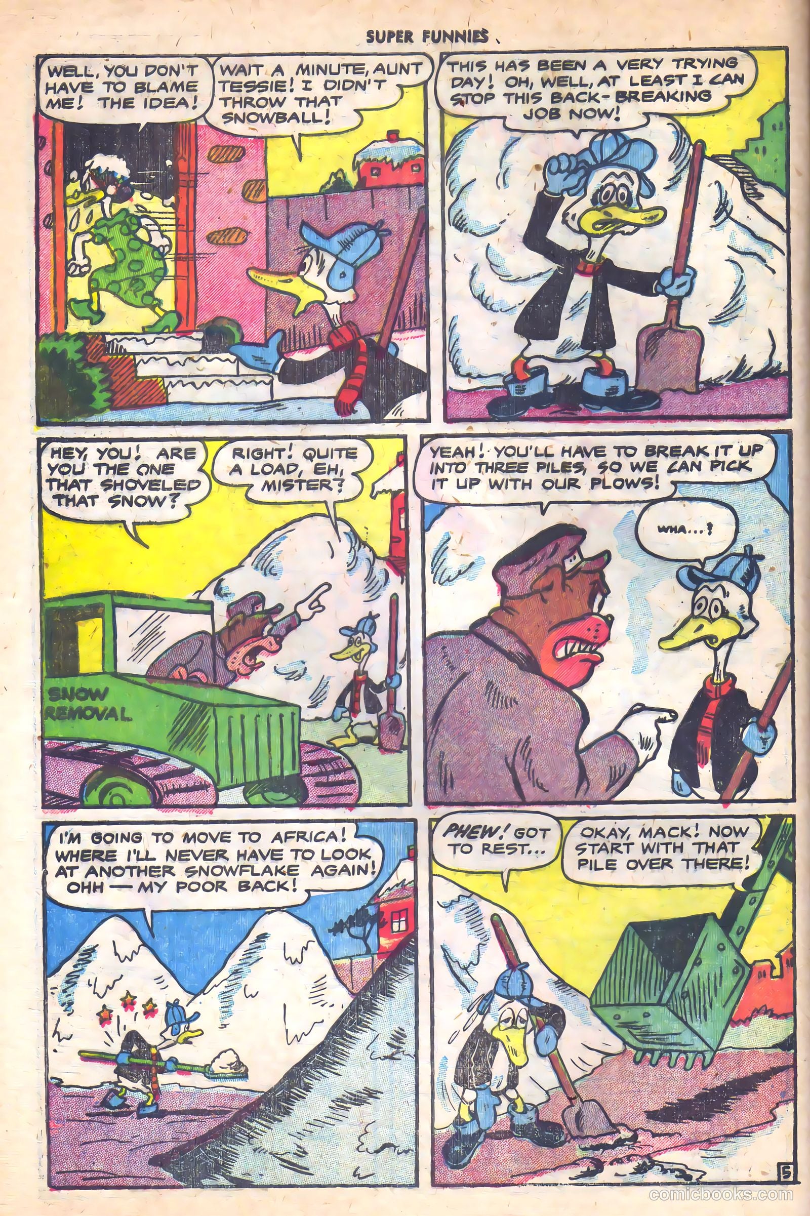 Super Funnies #2 — page 32 of 36