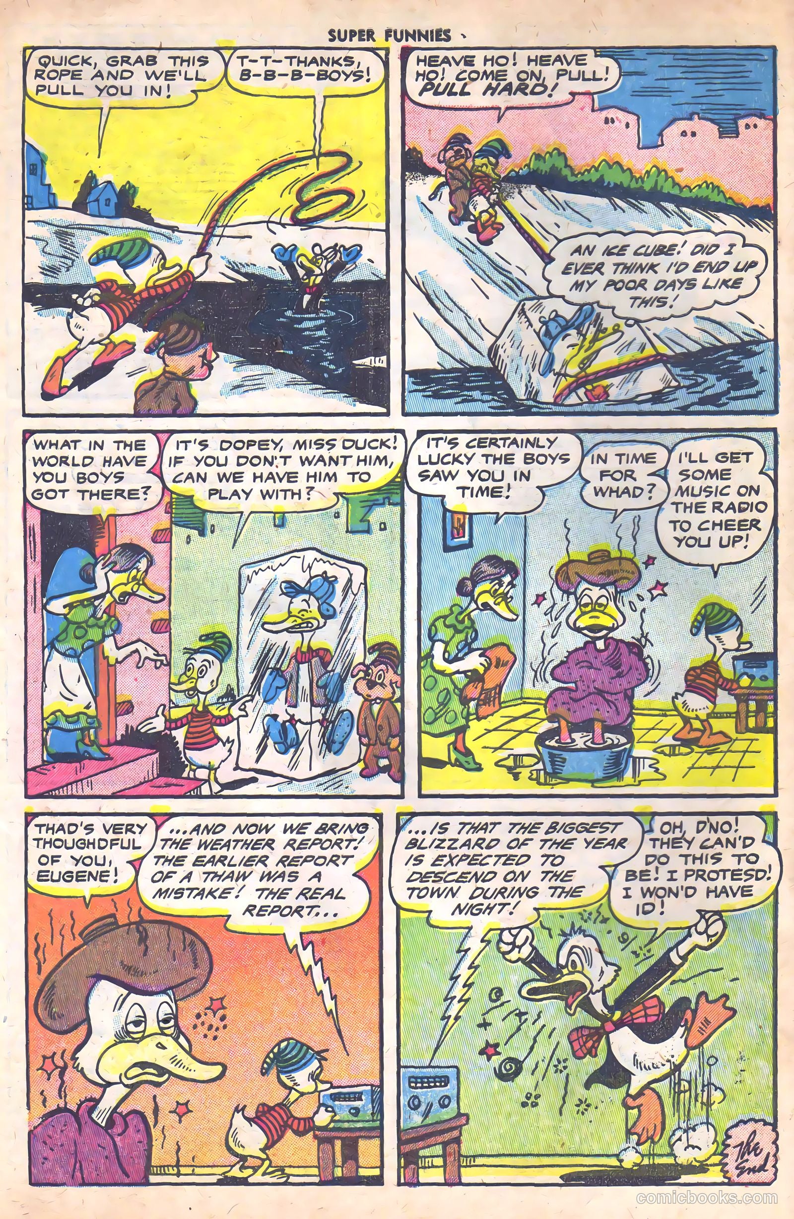 Super Funnies #2 — page 34 of 36
