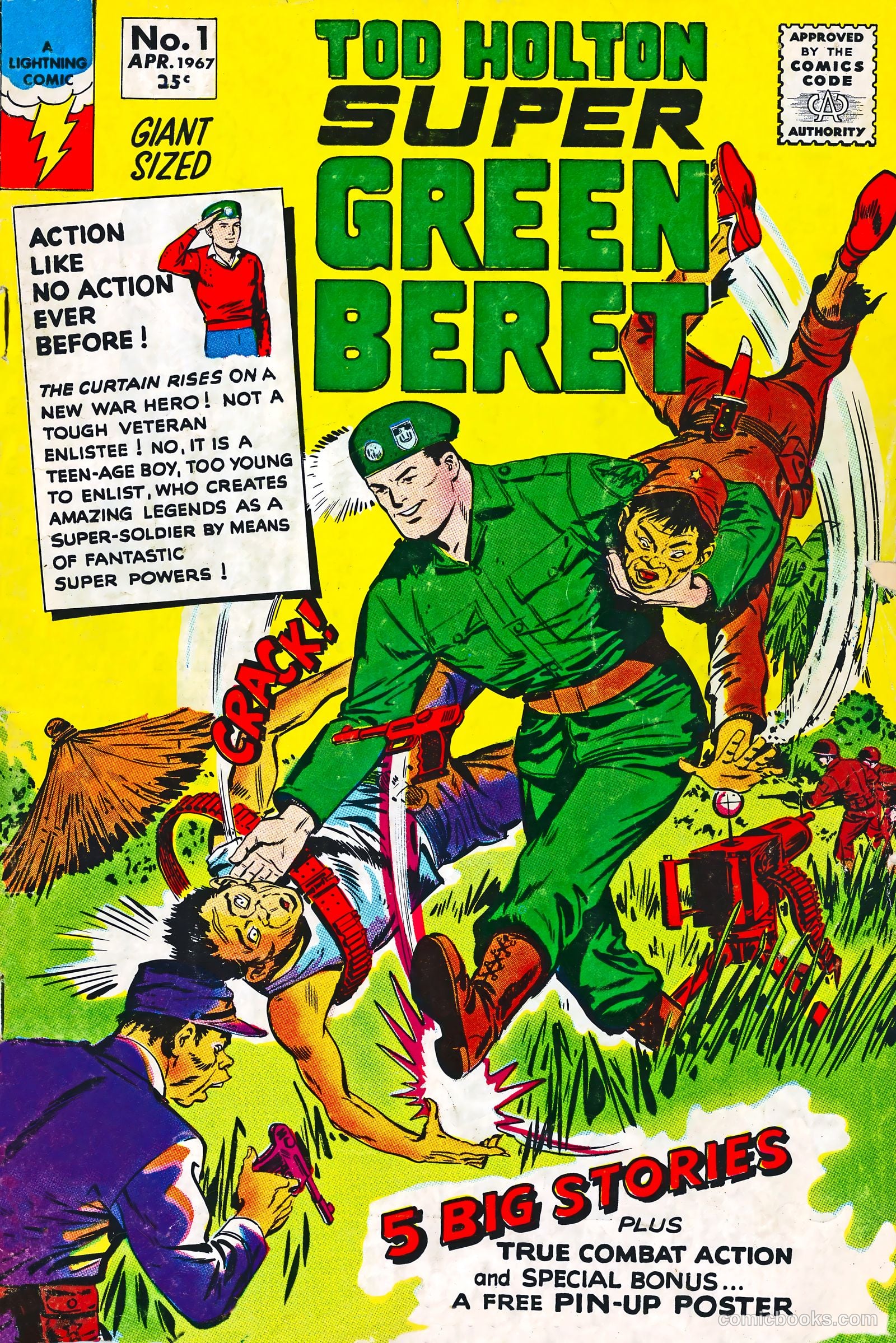 Super Green Beret #1 — page 1 of 67