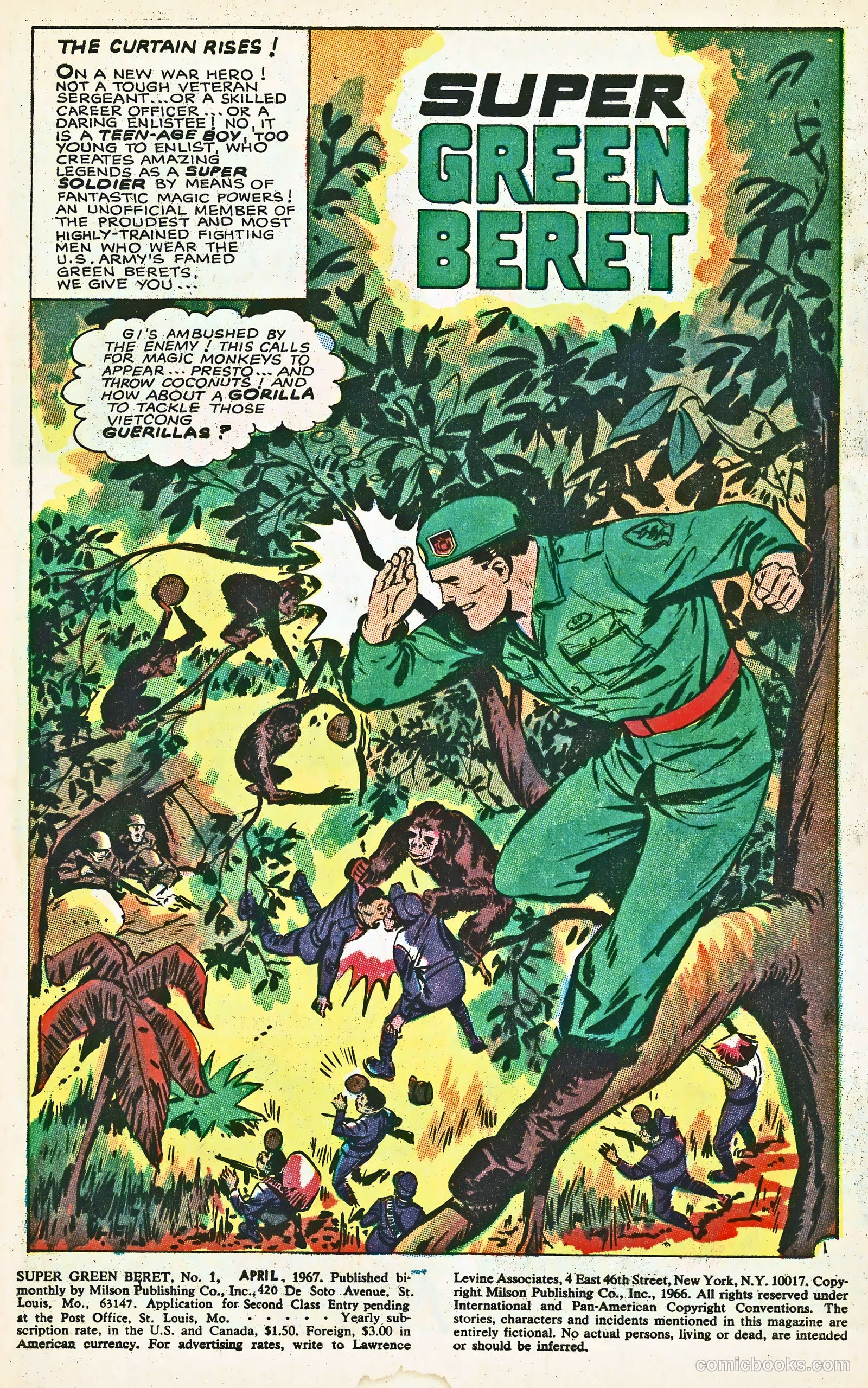 Super Green Beret #1 — page 3 of 67