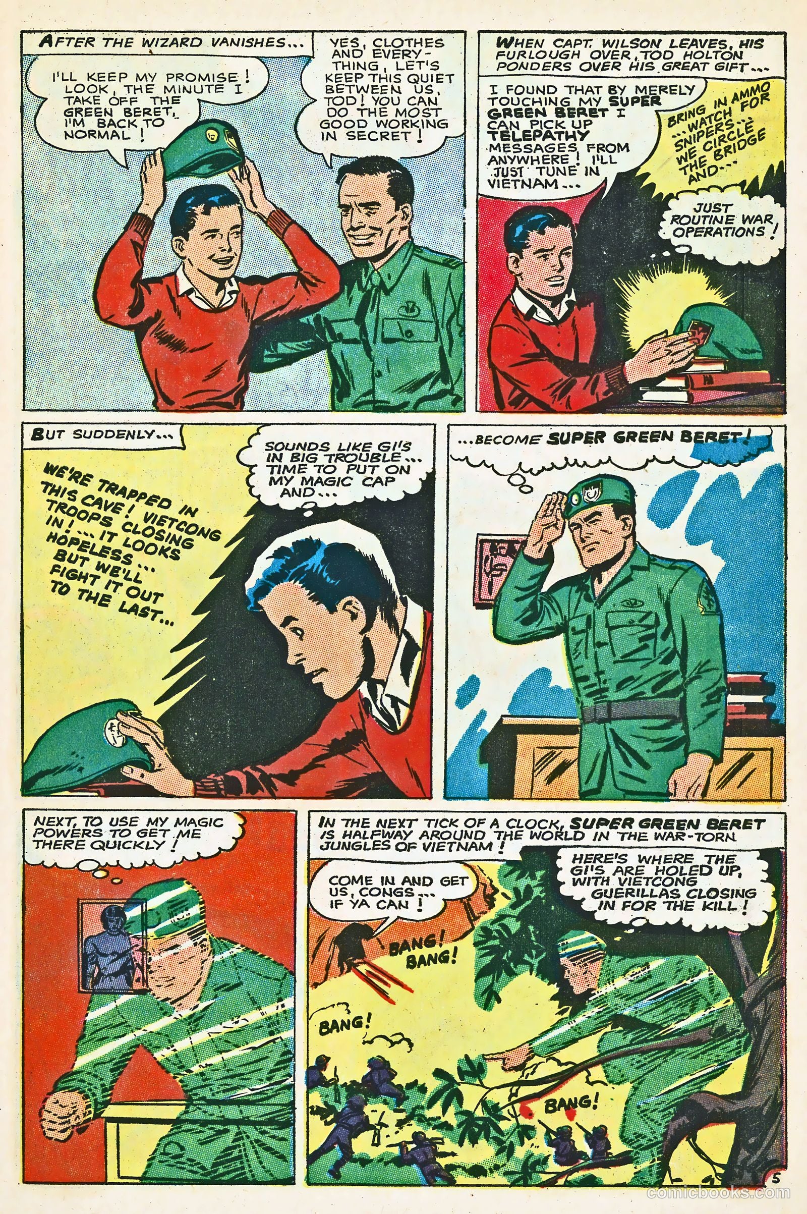 Super Green Beret #1 — page 7 of 67