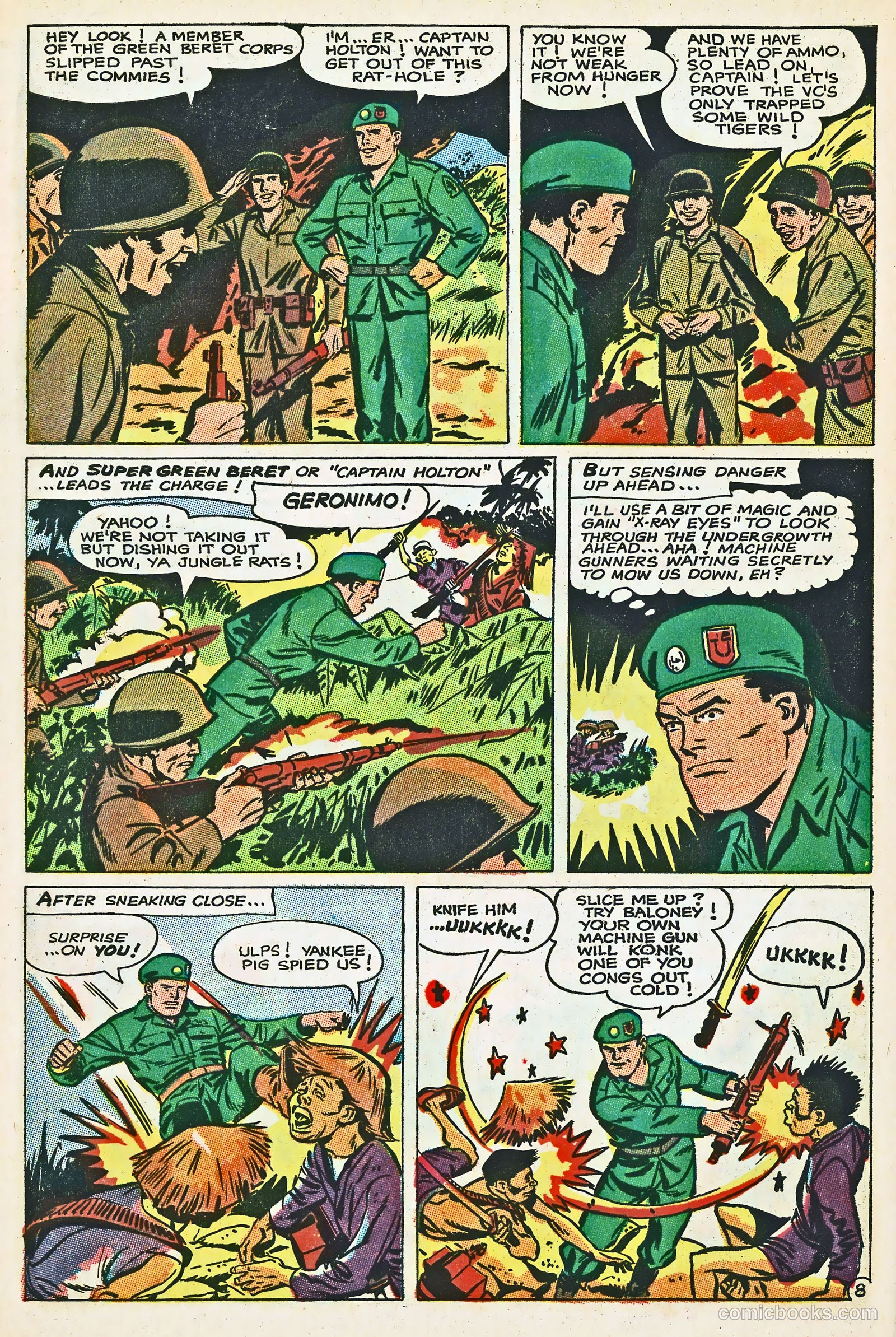Super Green Beret #1 — page 10 of 67