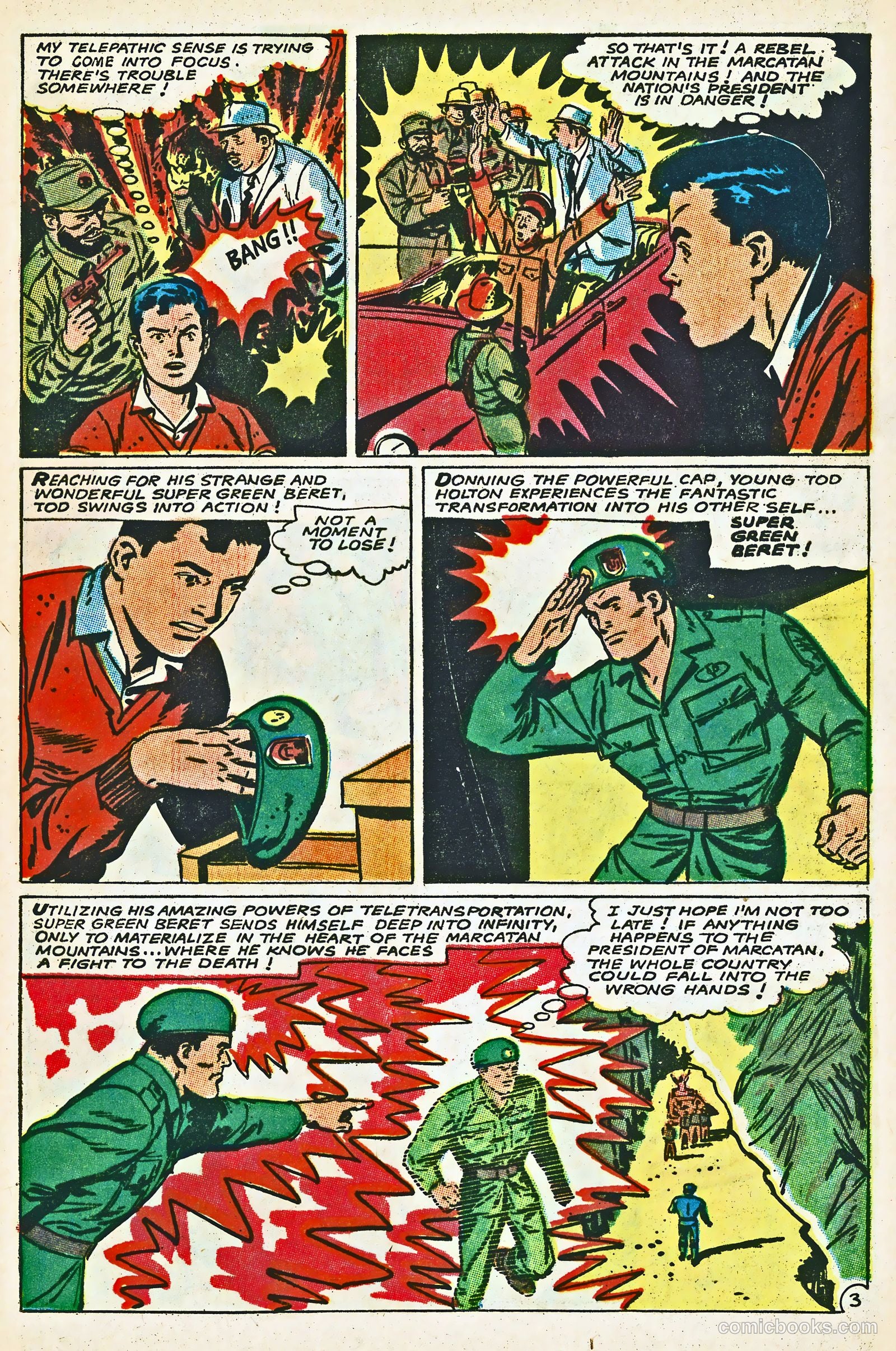 Super Green Beret #1 — page 17 of 67