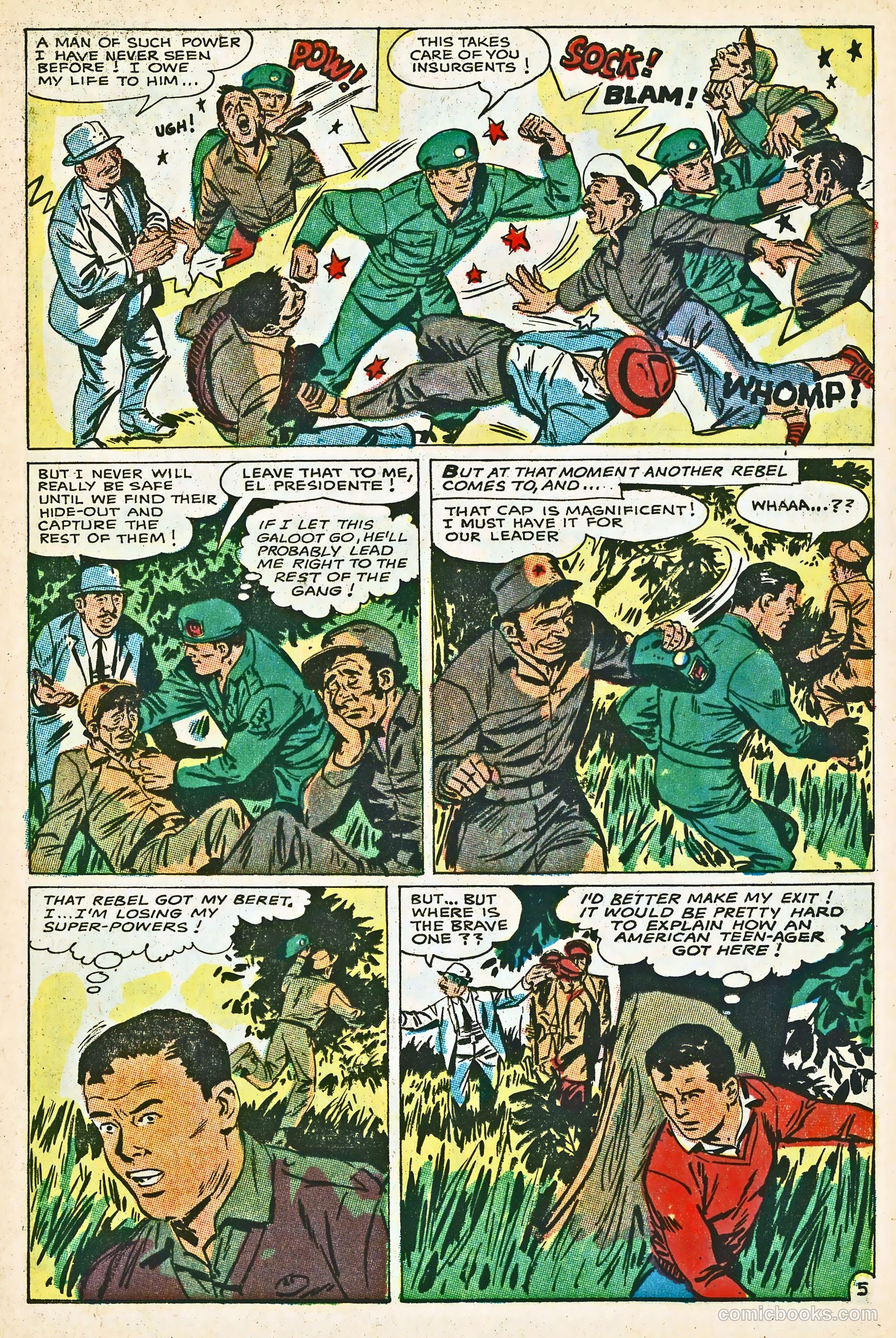 Super Green Beret #1 — page 19 of 67