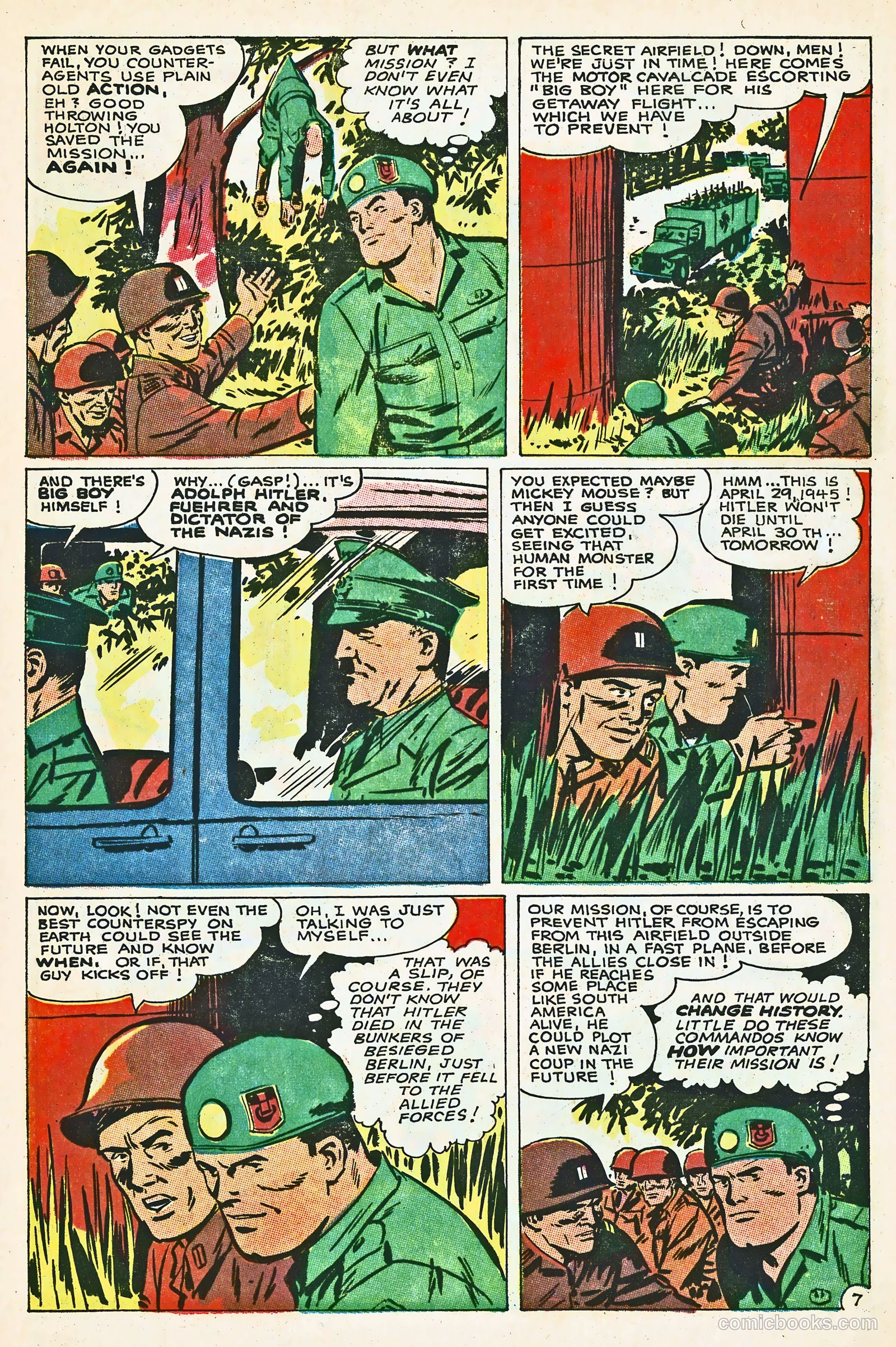 Super Green Beret #1 — page 31 of 67