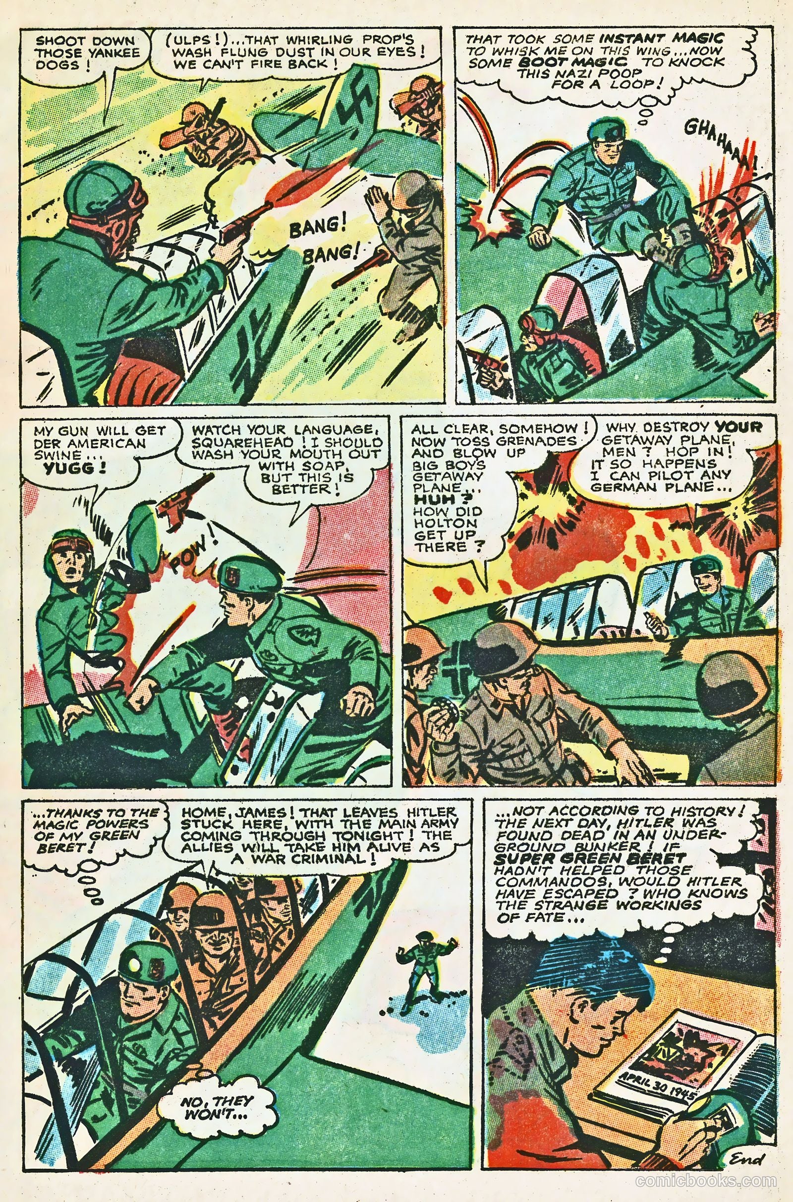 Super Green Beret #1 — page 33 of 67