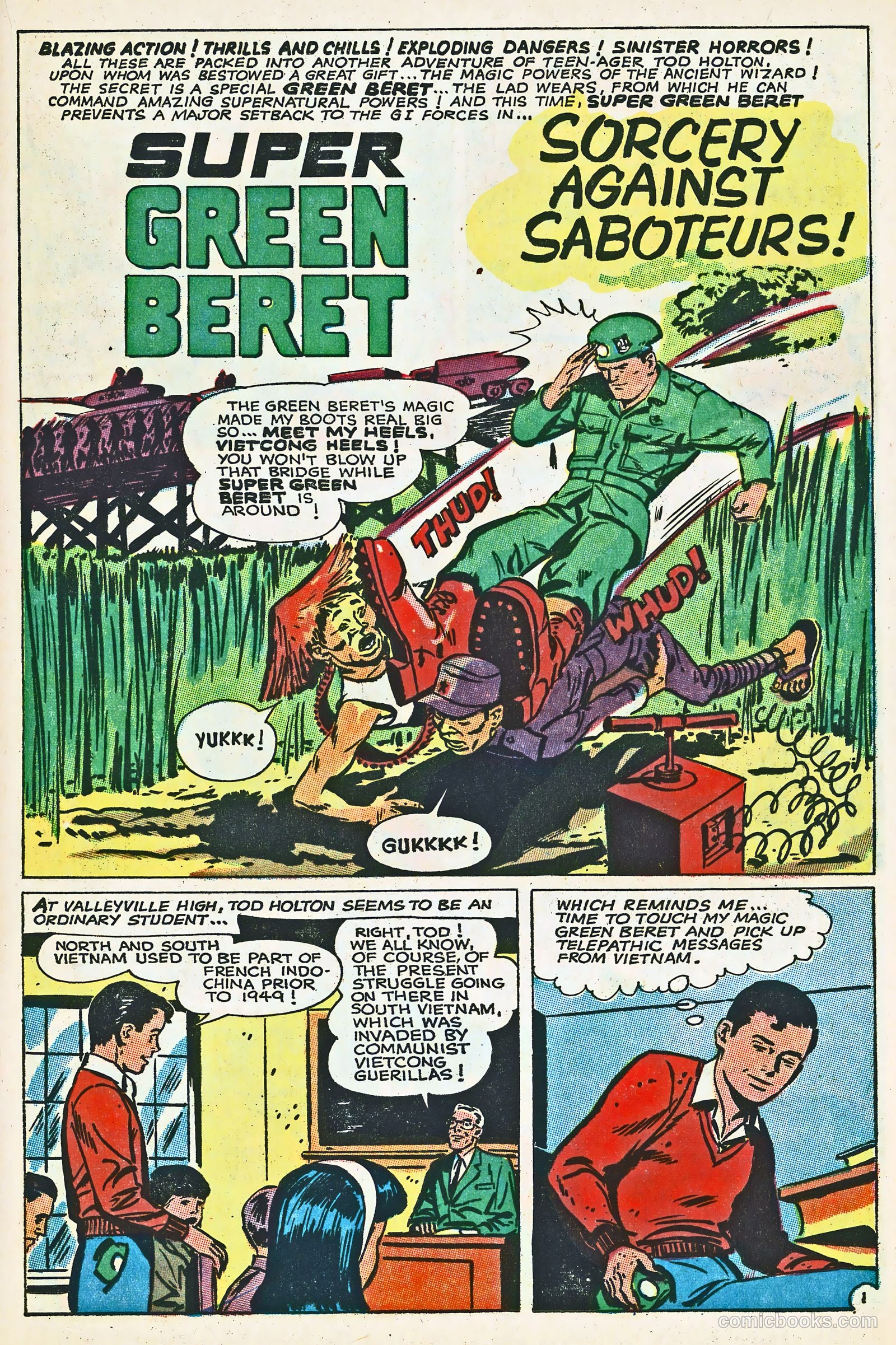 Super Green Beret #1 — page 54 of 67