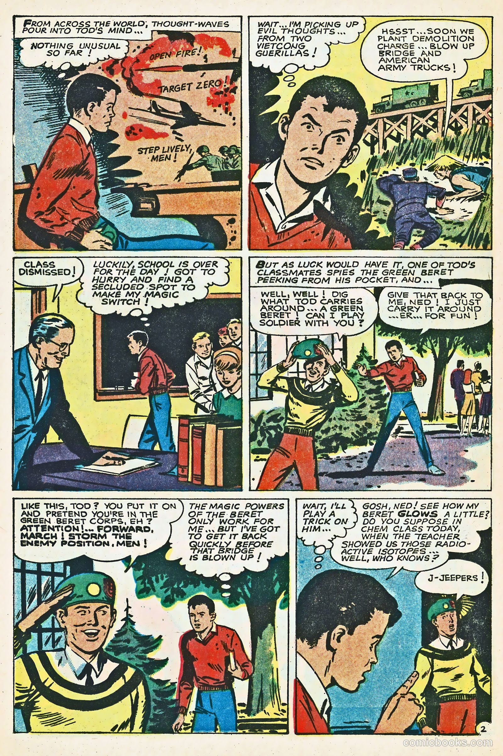 Super Green Beret #1 — page 55 of 67
