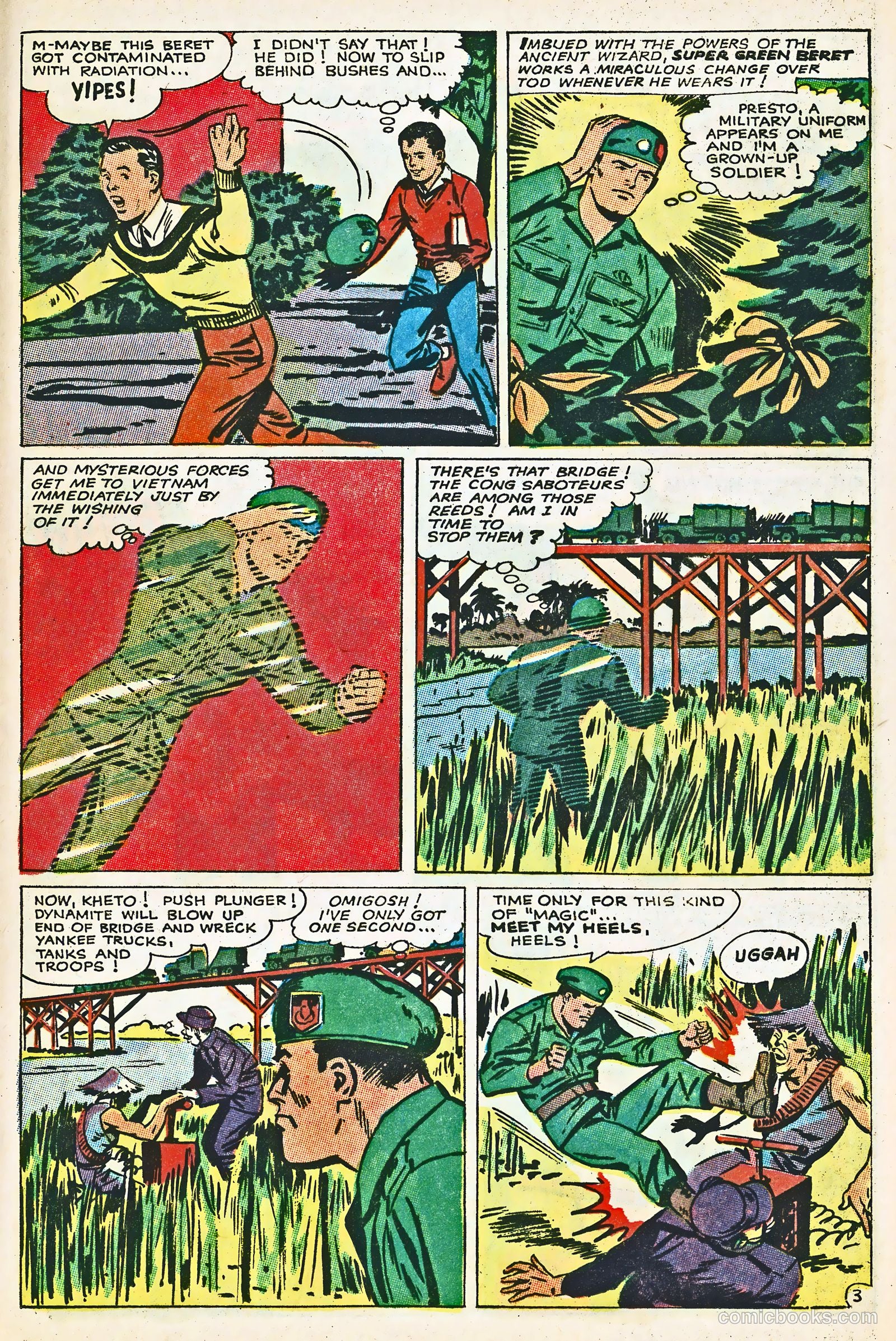 Super Green Beret #1 — page 56 of 67