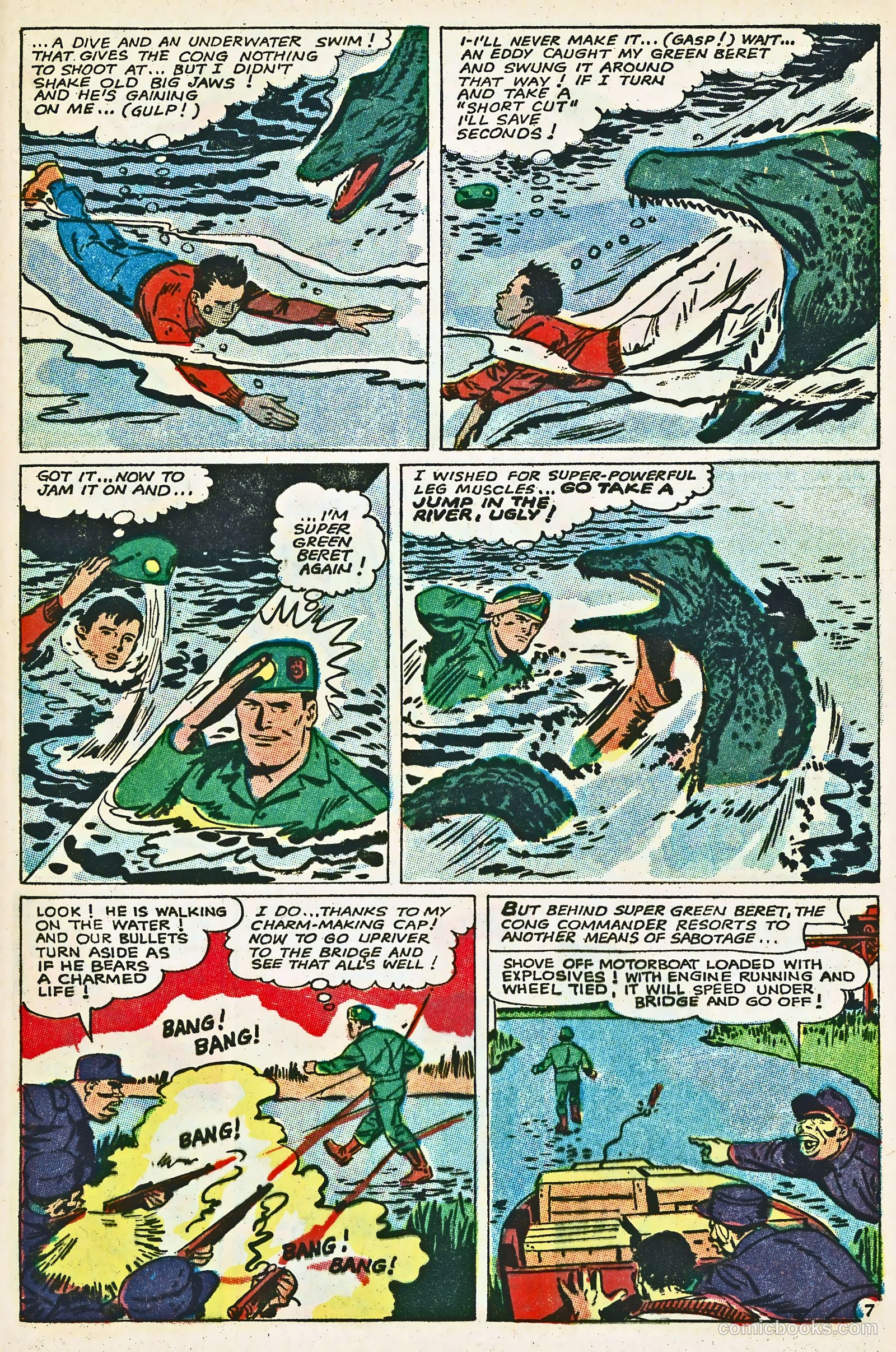 Super Green Beret #1 — page 60 of 67