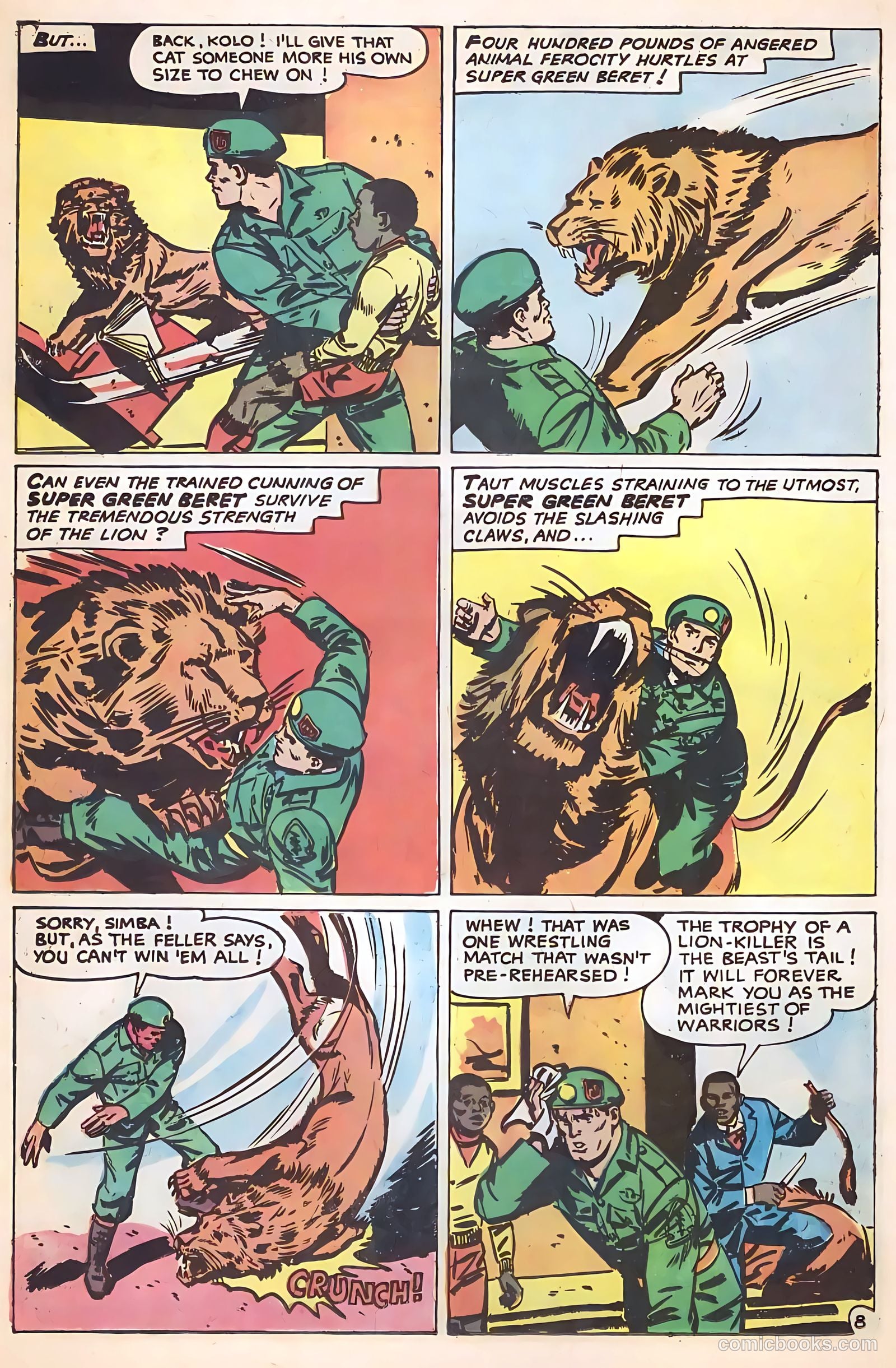 Super Green Beret #2 — page 10 of 67