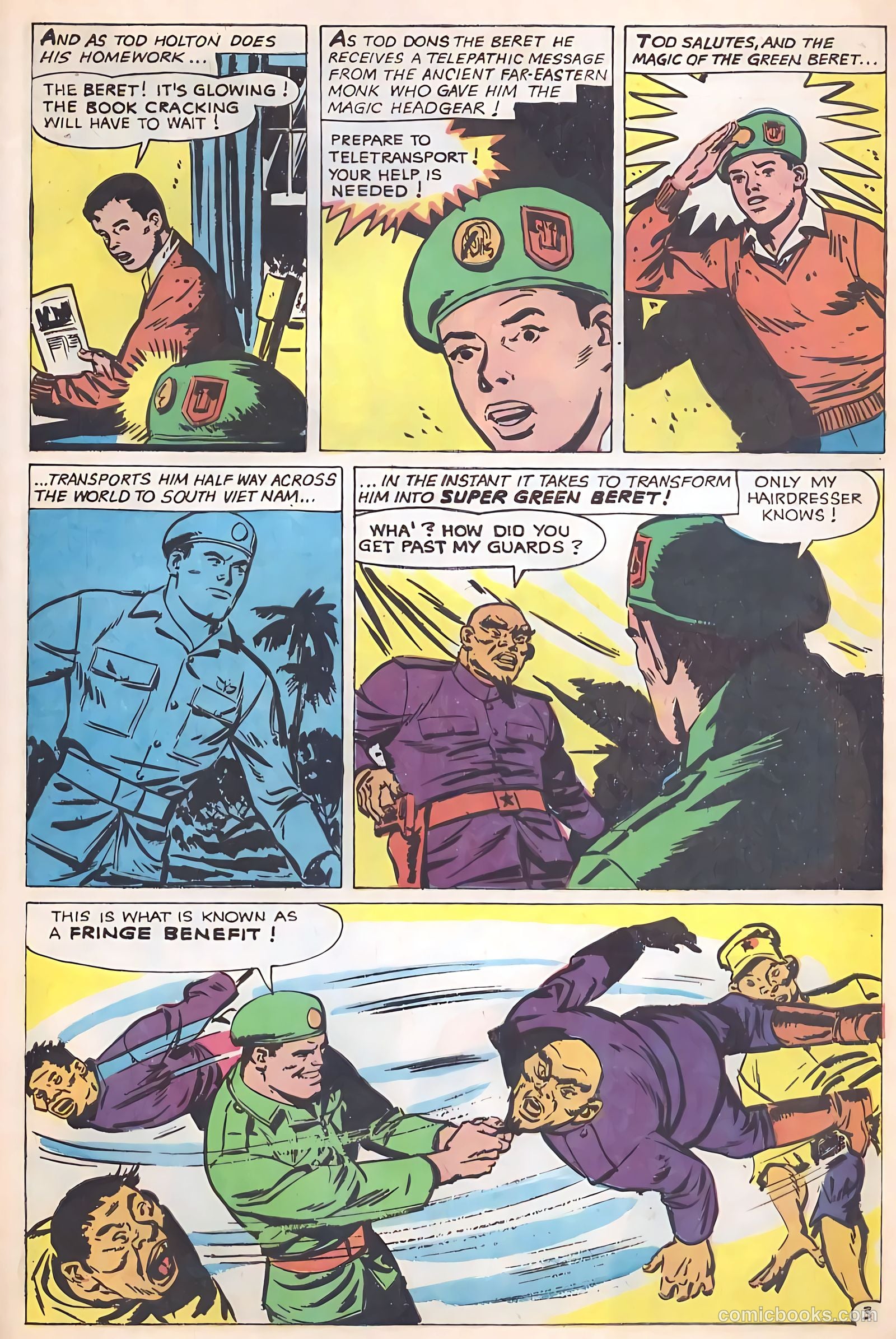 Super Green Beret #2 — page 56 of 67