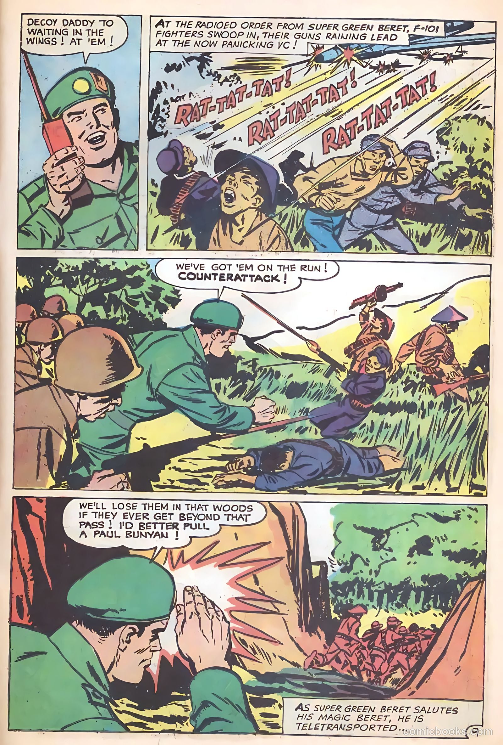 Super Green Beret #2 — page 62 of 67