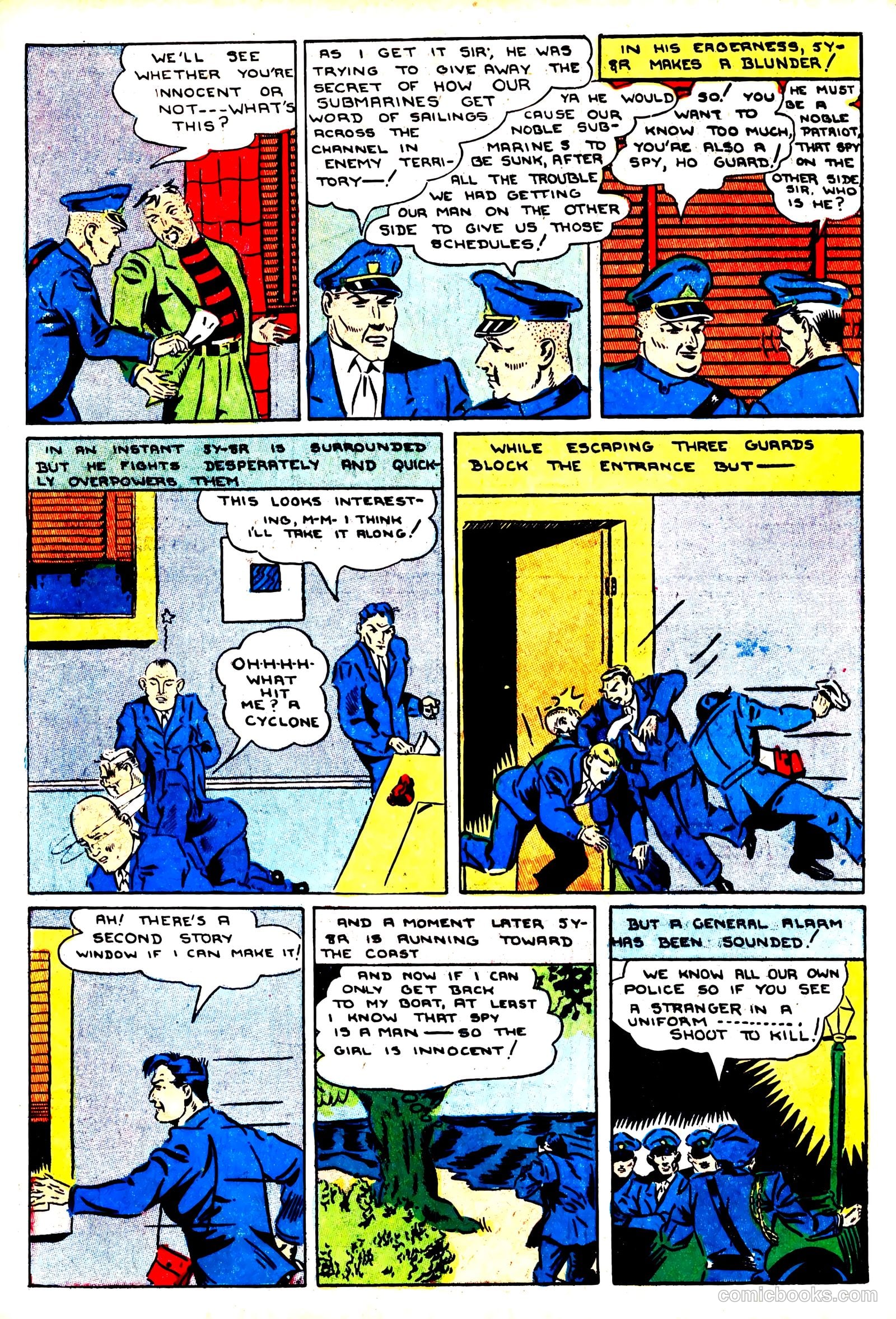 Super Spy #1 — page 8 of 68