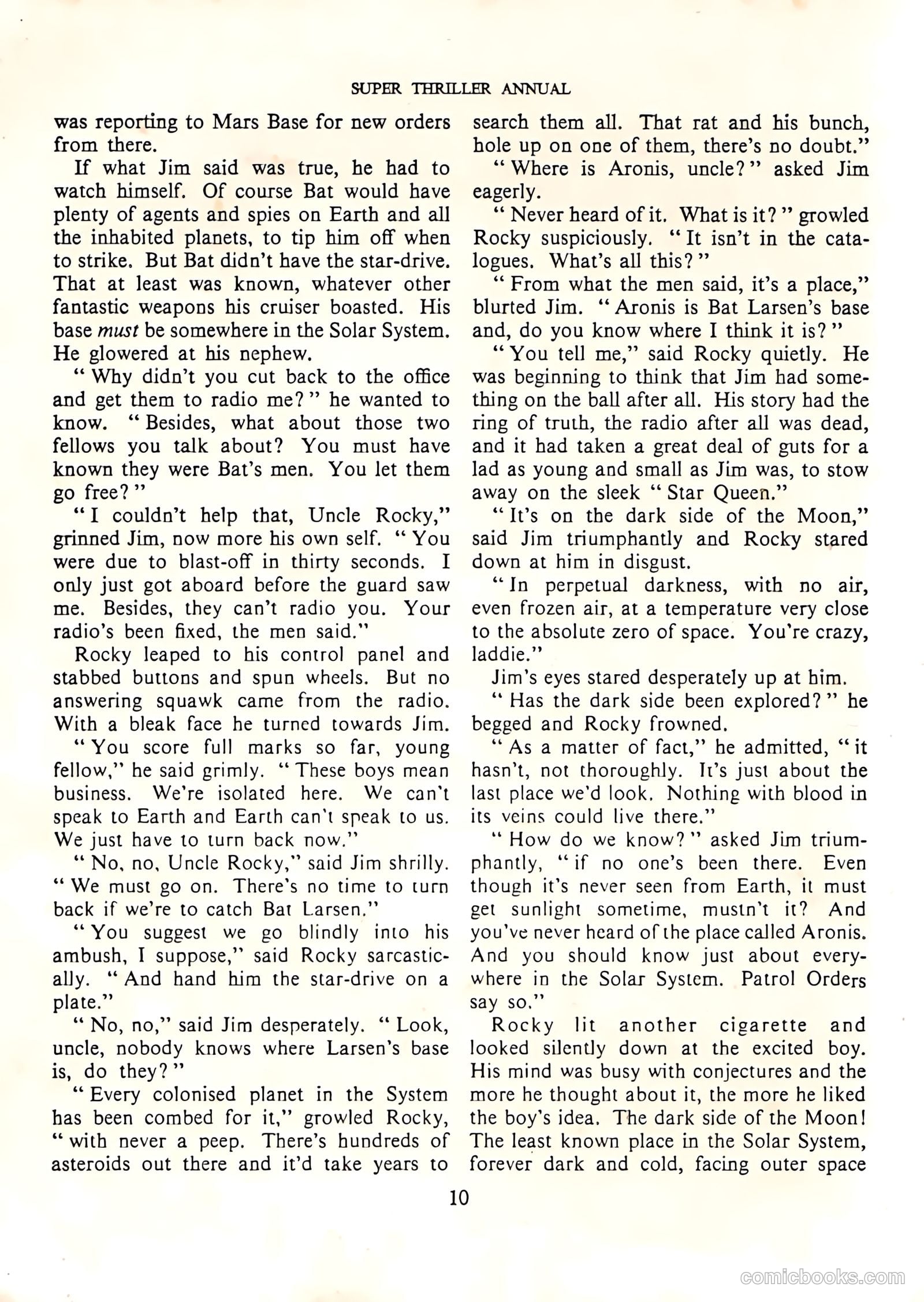 Super Thriller Annual #1957 — page 10 of 128