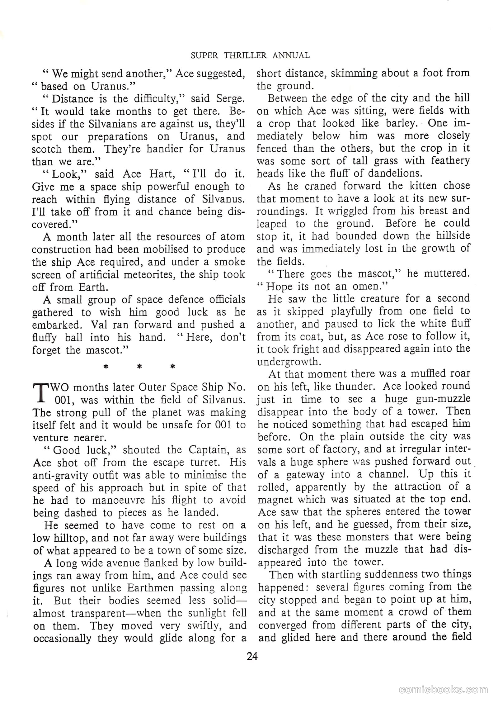 Super Thriller Annual #1957 — page 24 of 128