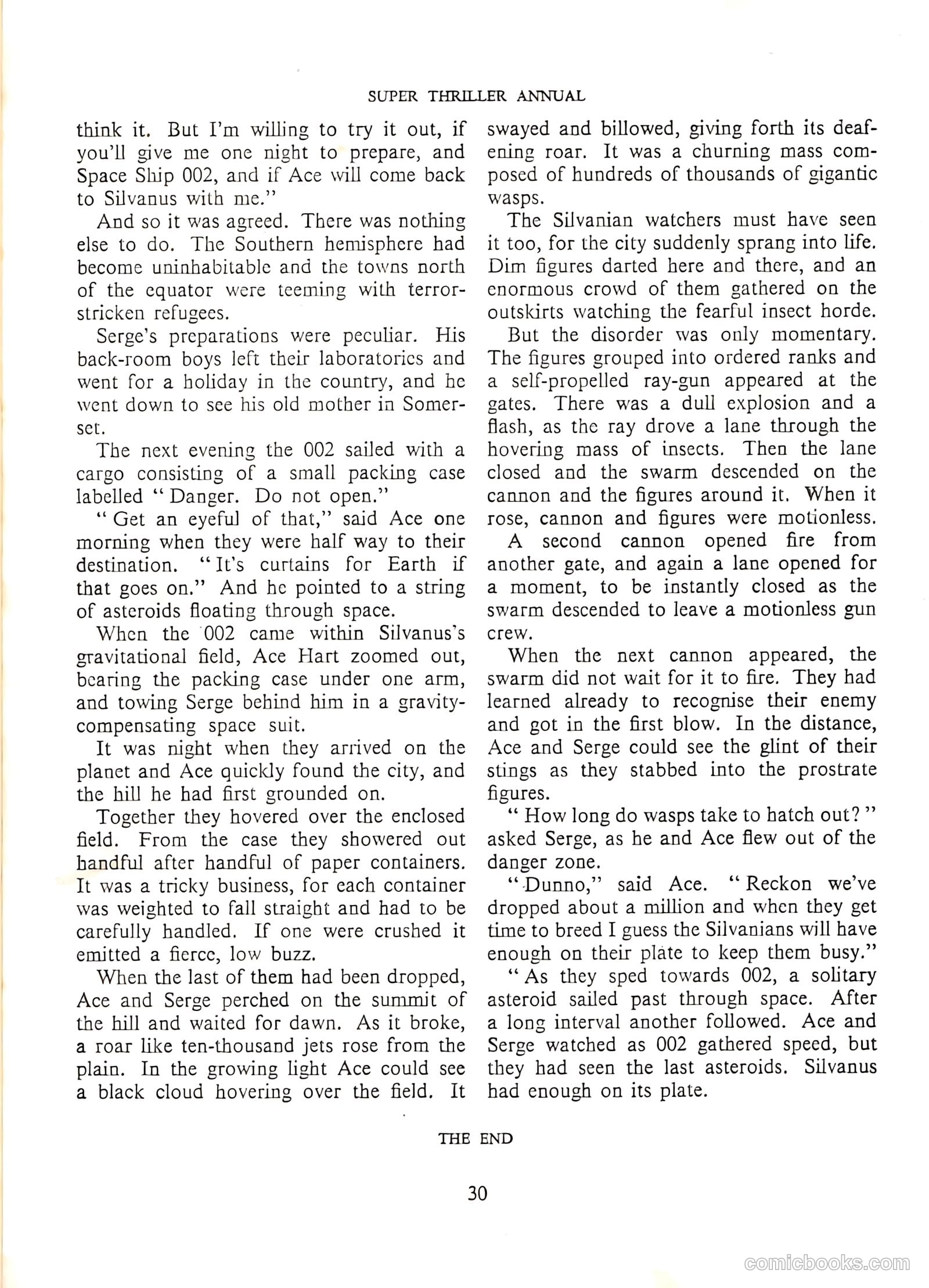 Super Thriller Annual #1957 — page 30 of 128