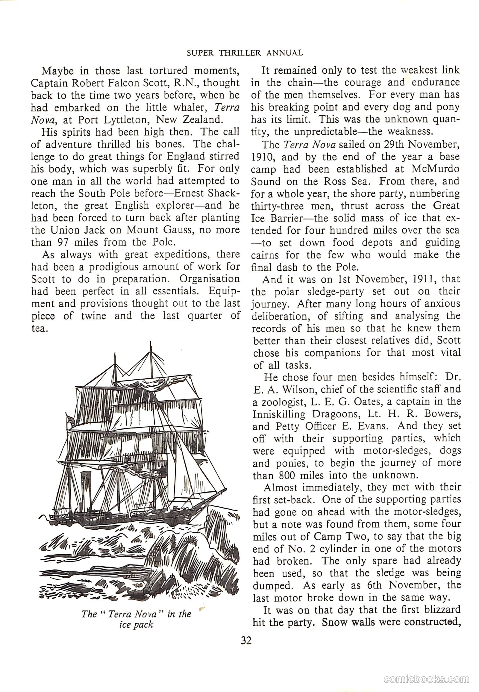 Super Thriller Annual #1957 — page 32 of 128