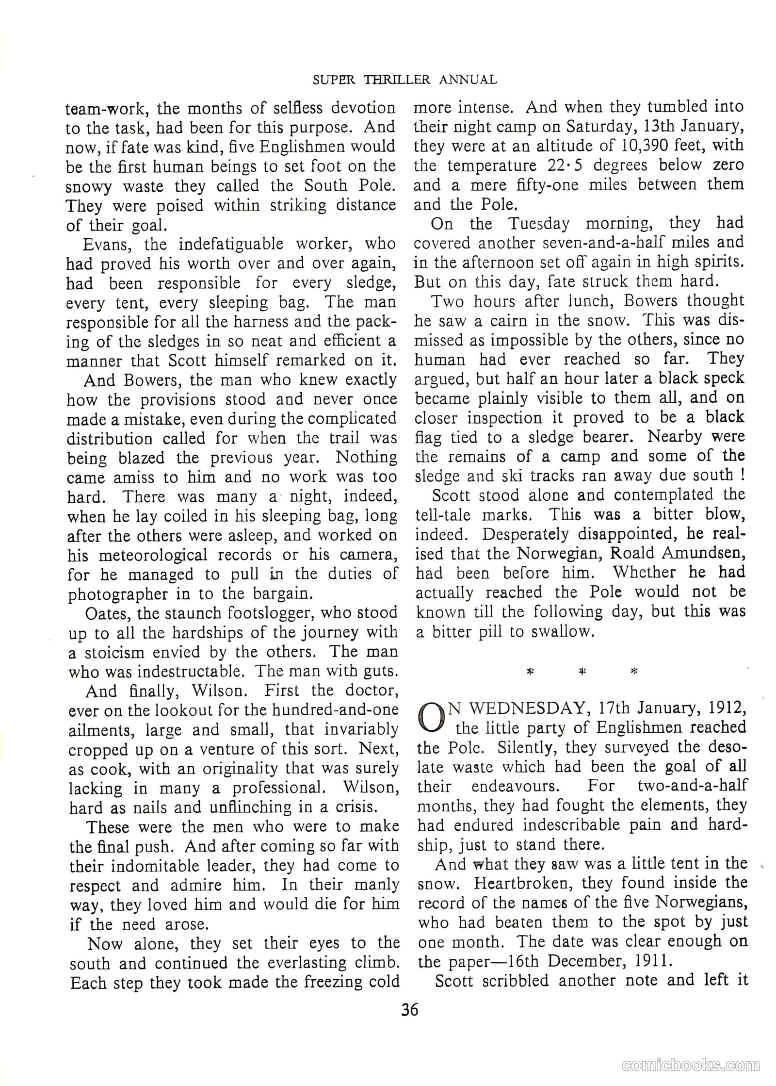 Super Thriller Annual #1957 — page 36 of 128