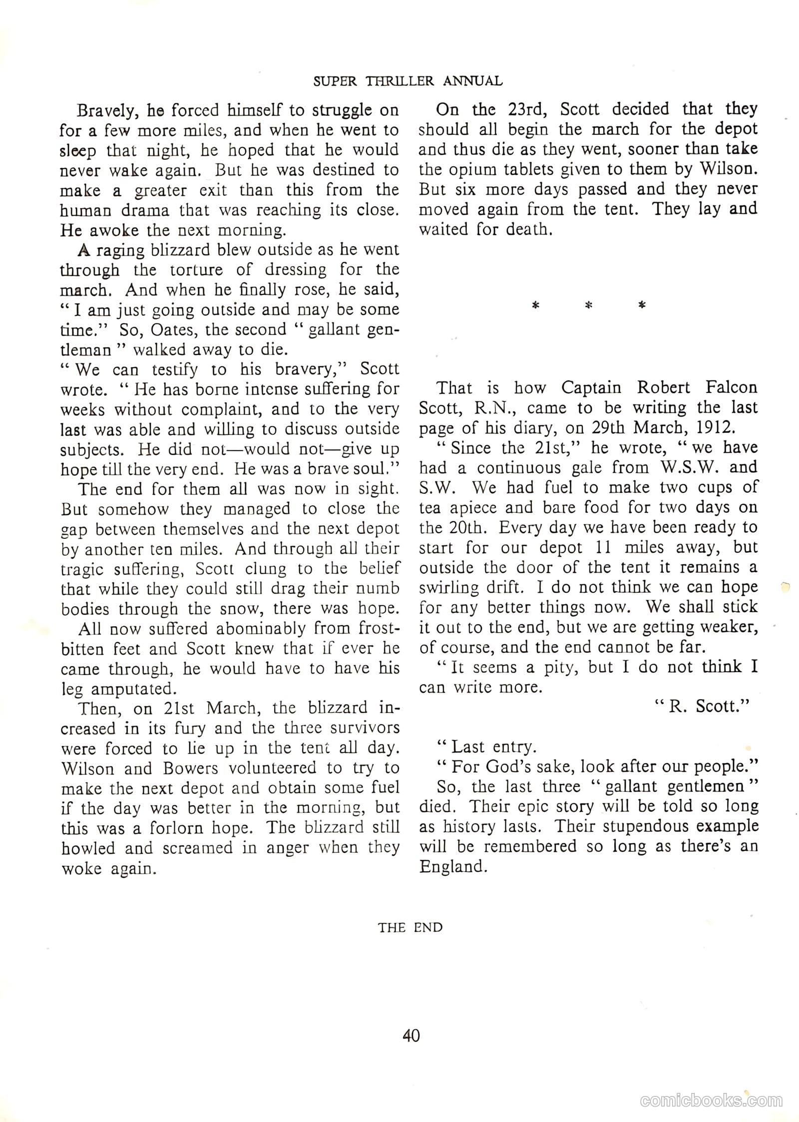 Super Thriller Annual #1957 — page 40 of 128