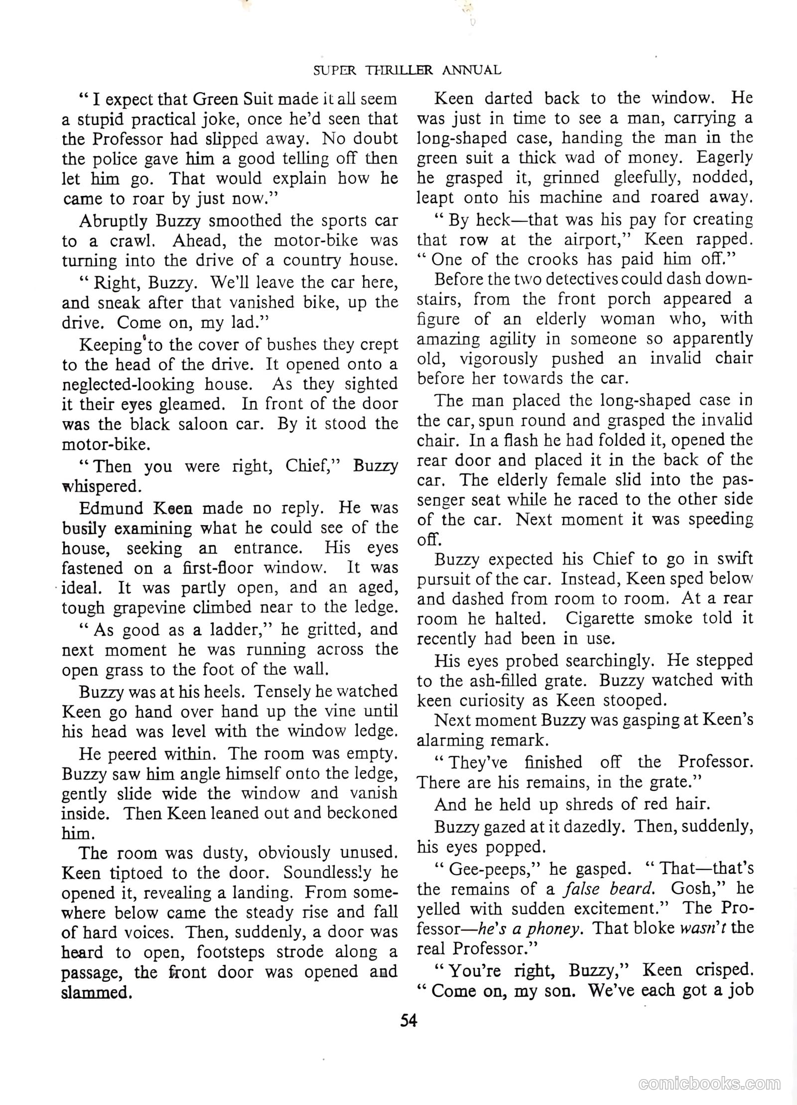 Super Thriller Annual #1957 — page 54 of 128