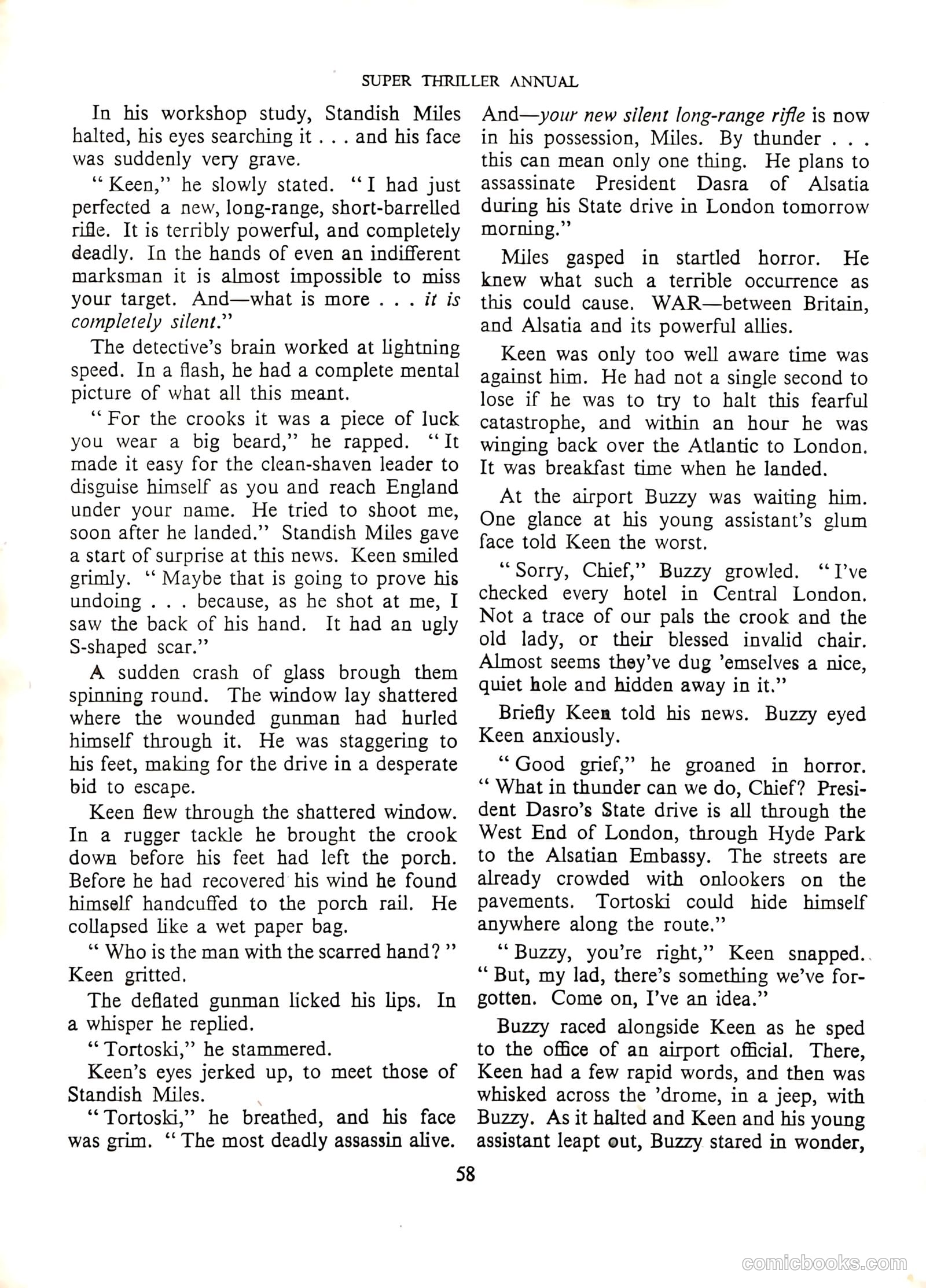 Super Thriller Annual #1957 — page 58 of 128