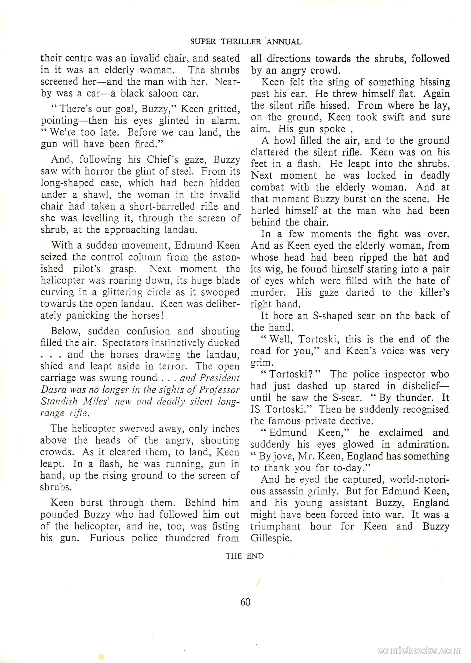 Super Thriller Annual #1957 — page 60 of 128